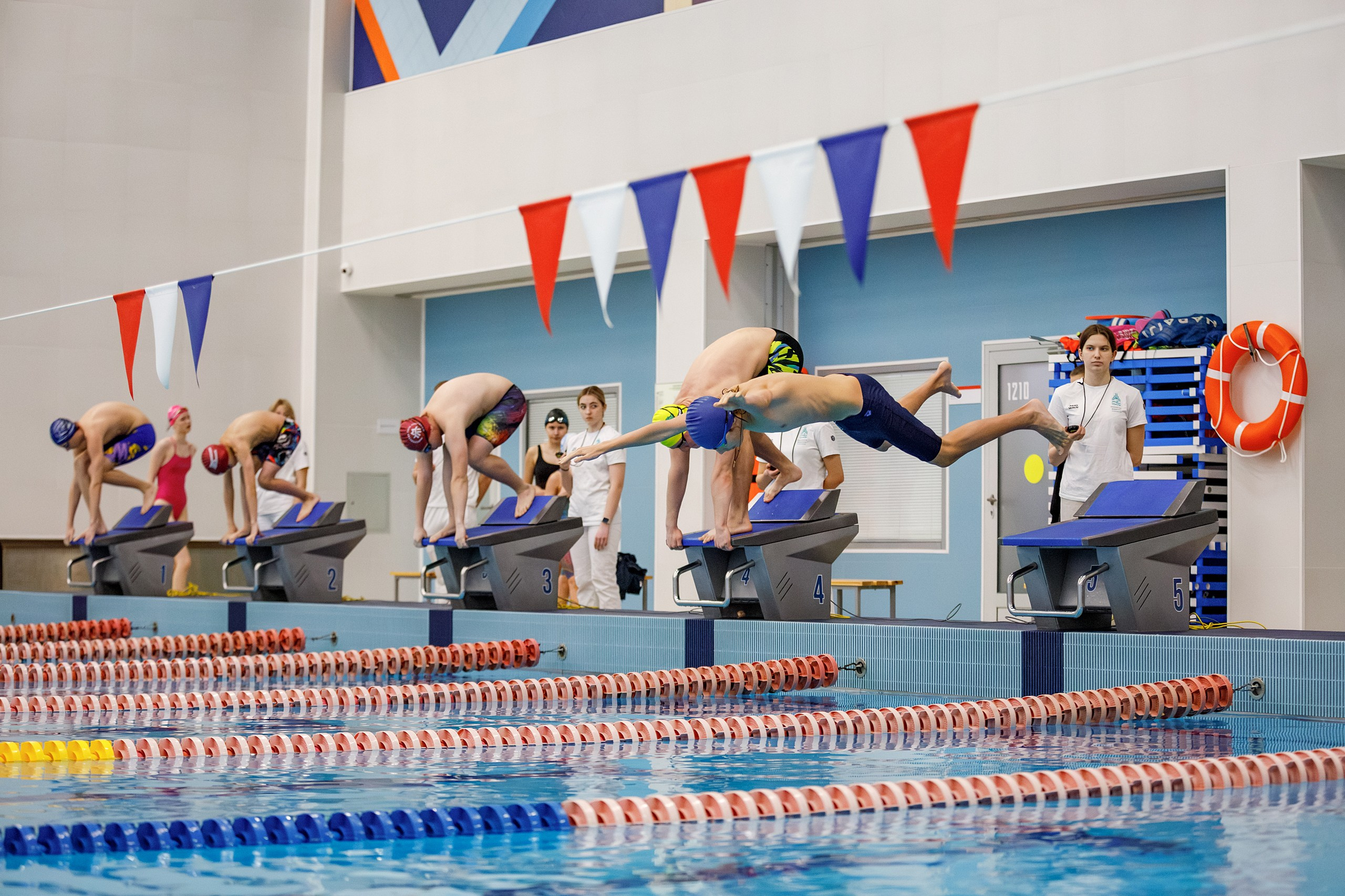 Фотосъемка съемка соревнований по плаванию