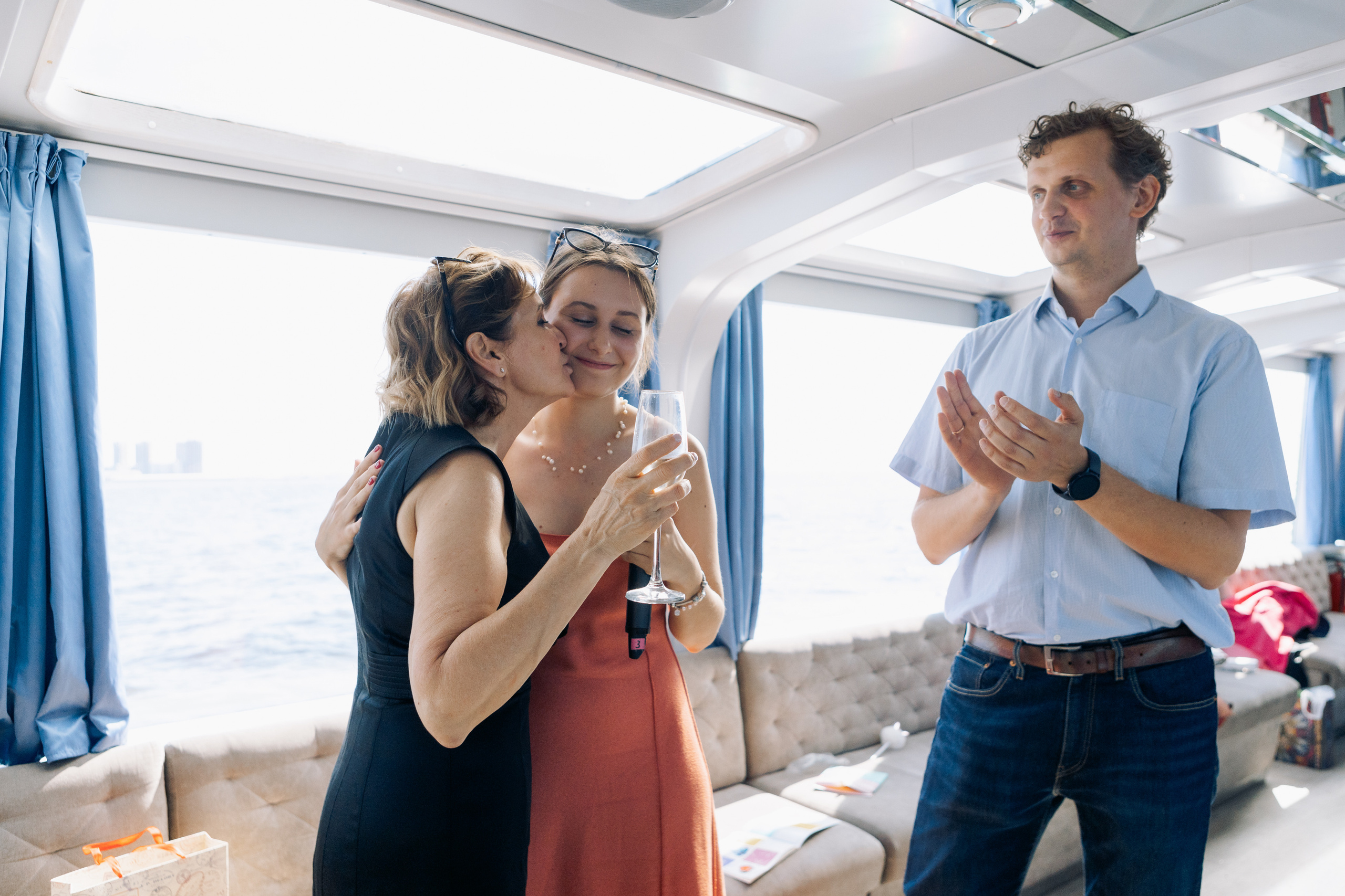 День Рождения на корабле. Фотограф в Санкт-Петербурге Виктория Безверхая