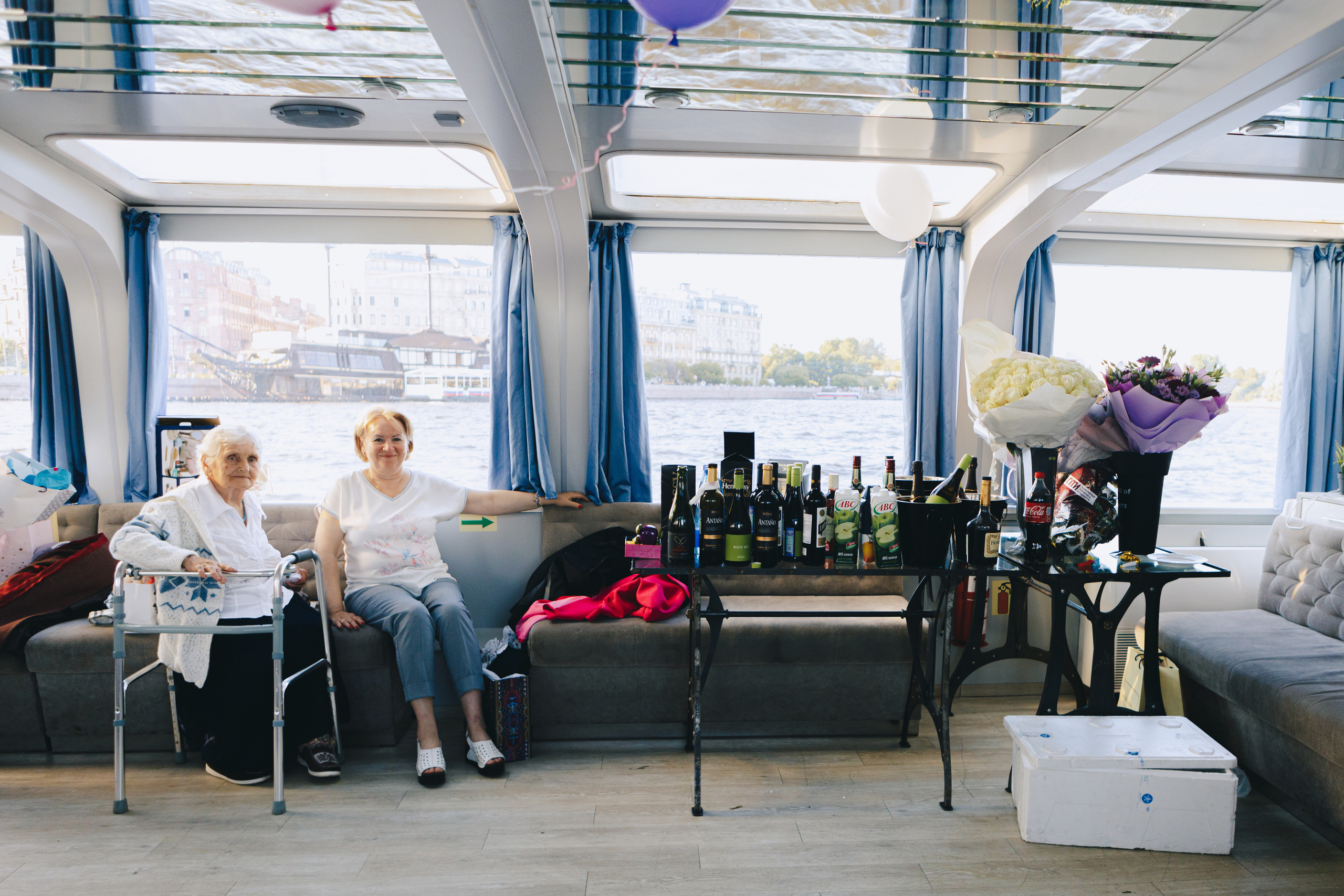 День Рождения на корабле. Фотограф в Санкт-Петербурге Виктория Безверхая