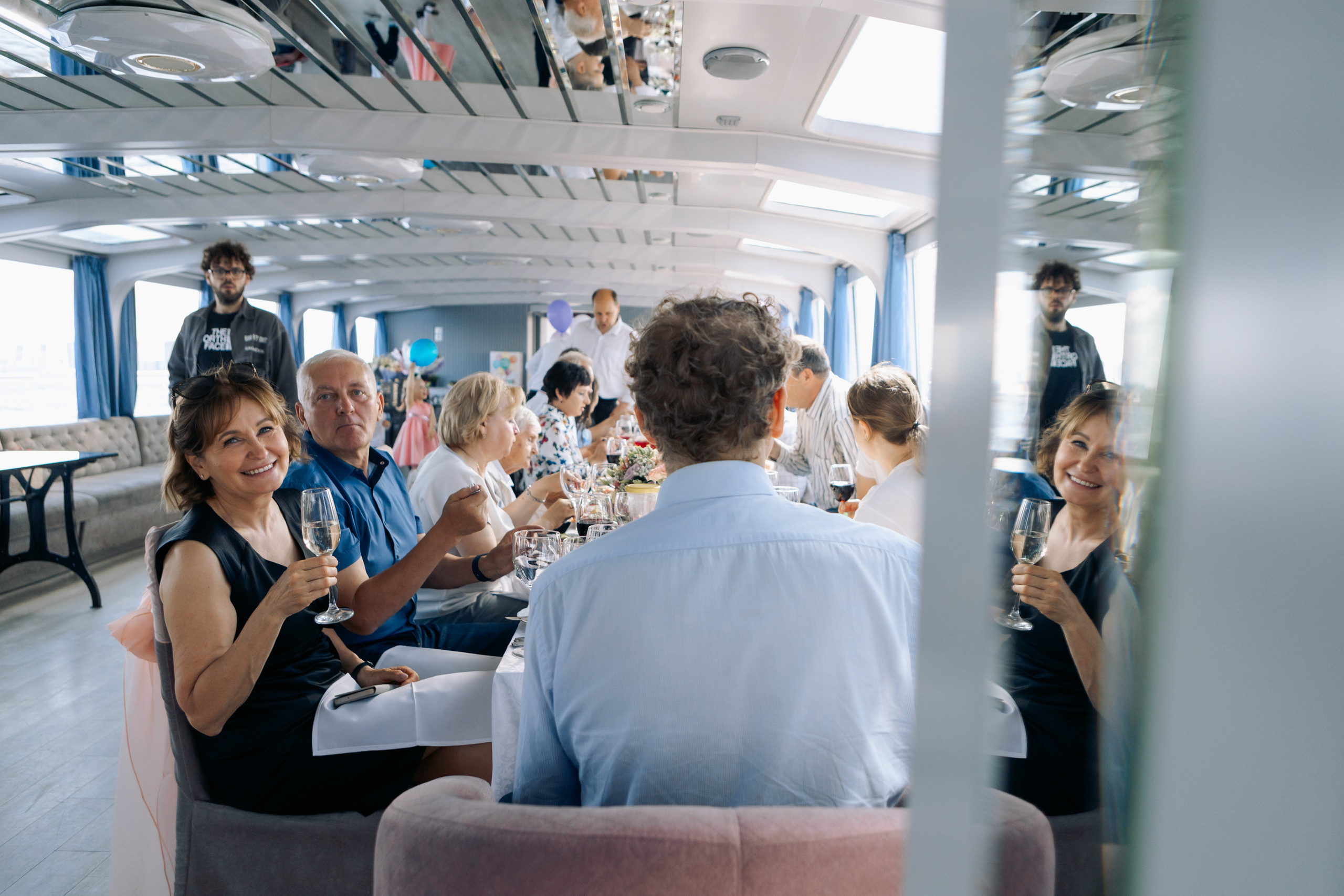 День Рождения на корабле. Фотограф в Санкт-Петербурге Виктория Безверхая