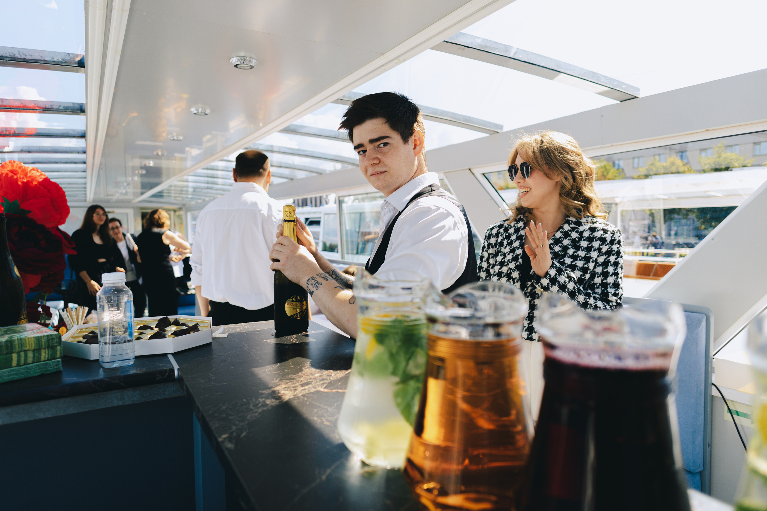 День Рождения на корабле. Фотограф в Санкт-Петербурге Виктория Безверхая