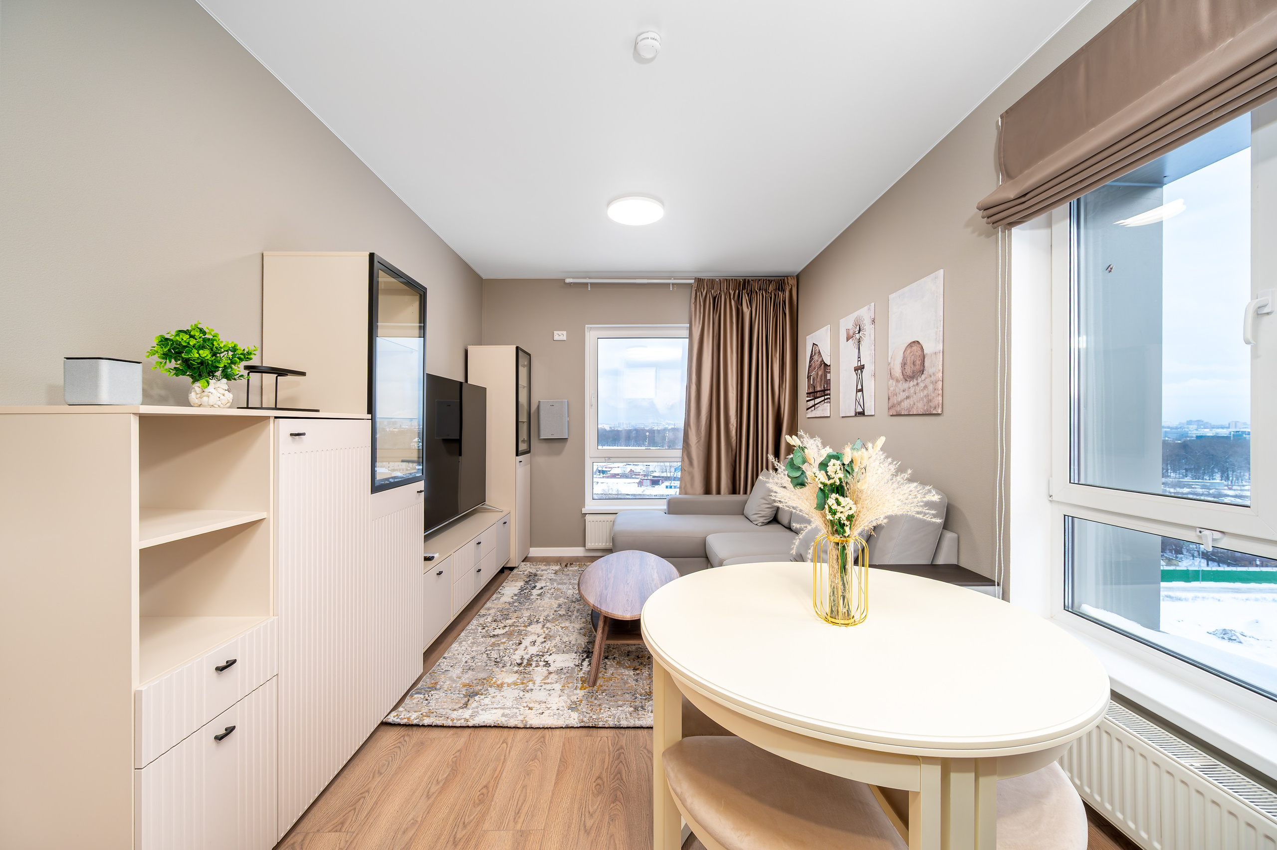 Квартира под сдачу в аренду. Интерьерный фотограф. Фото- видеосъемка недвижимости Санкт-Петербург