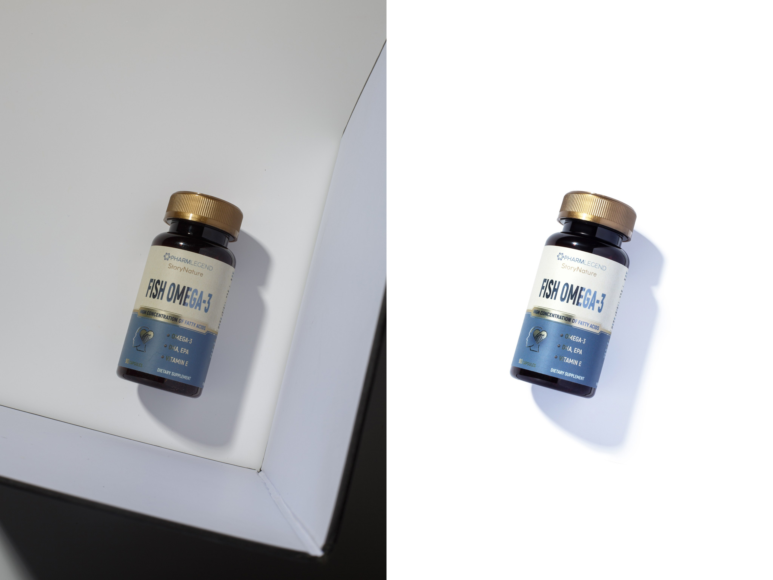 Ретушь фотографий витаминов и БАДов | Студия SVITHART