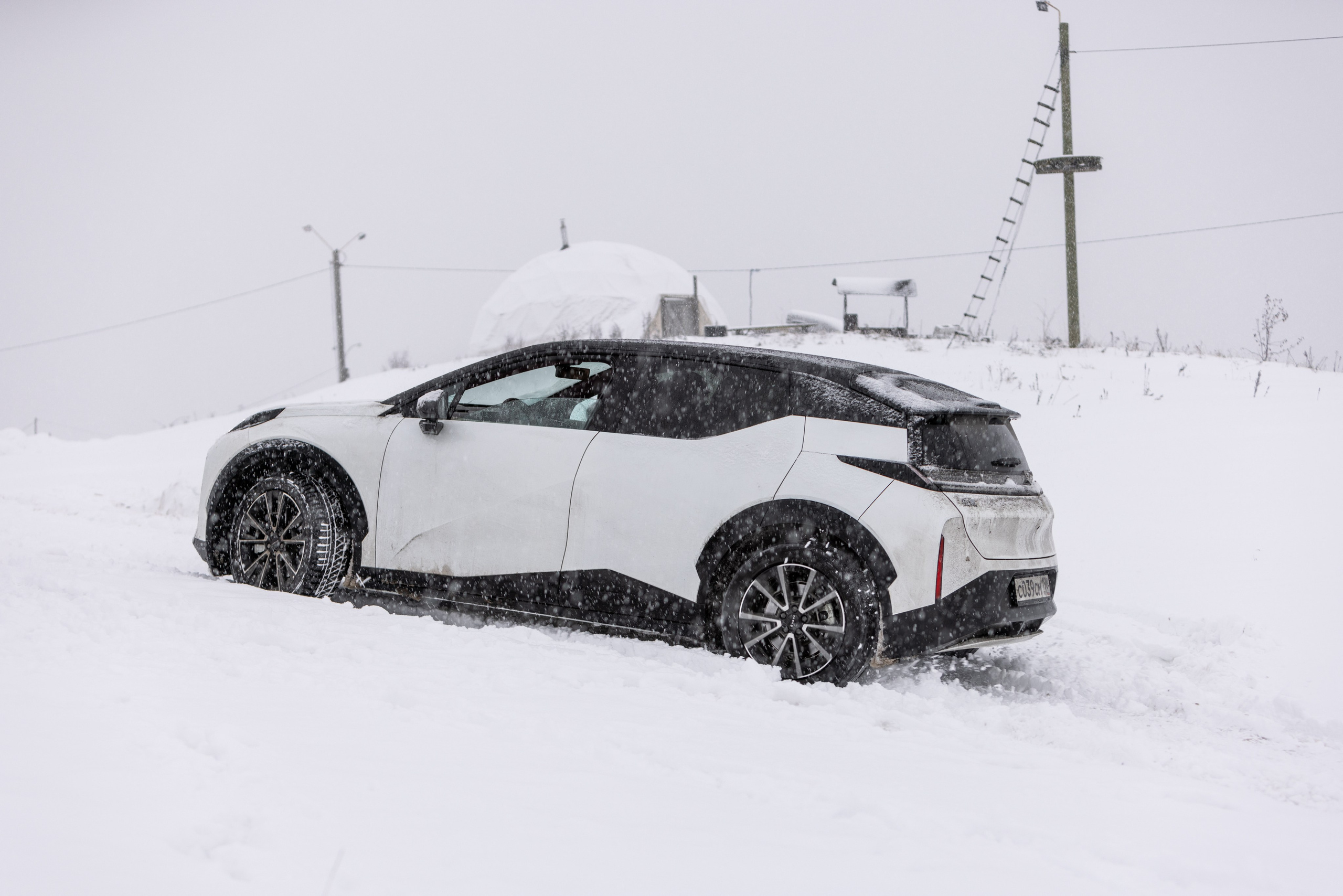 Зимние покатушки. Автомобильная фотография в Санкт-Петербурге