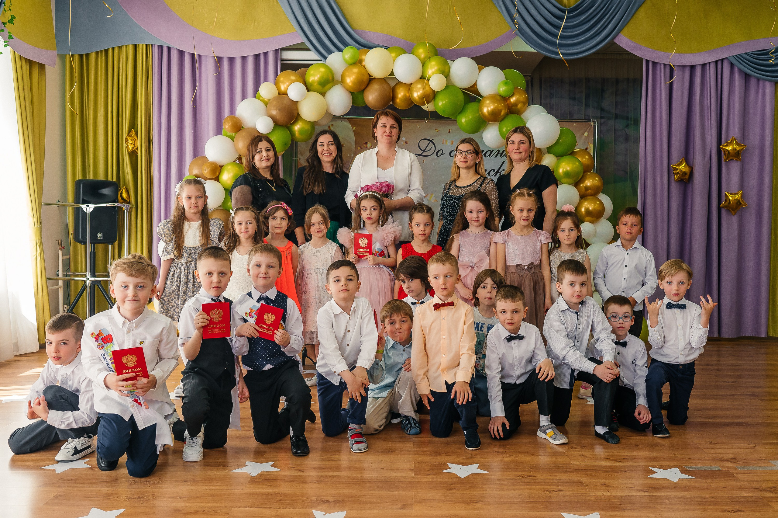 Выпускной в детском саду. Семейный фотограф Одинцово Москва Кулакова Екатерина