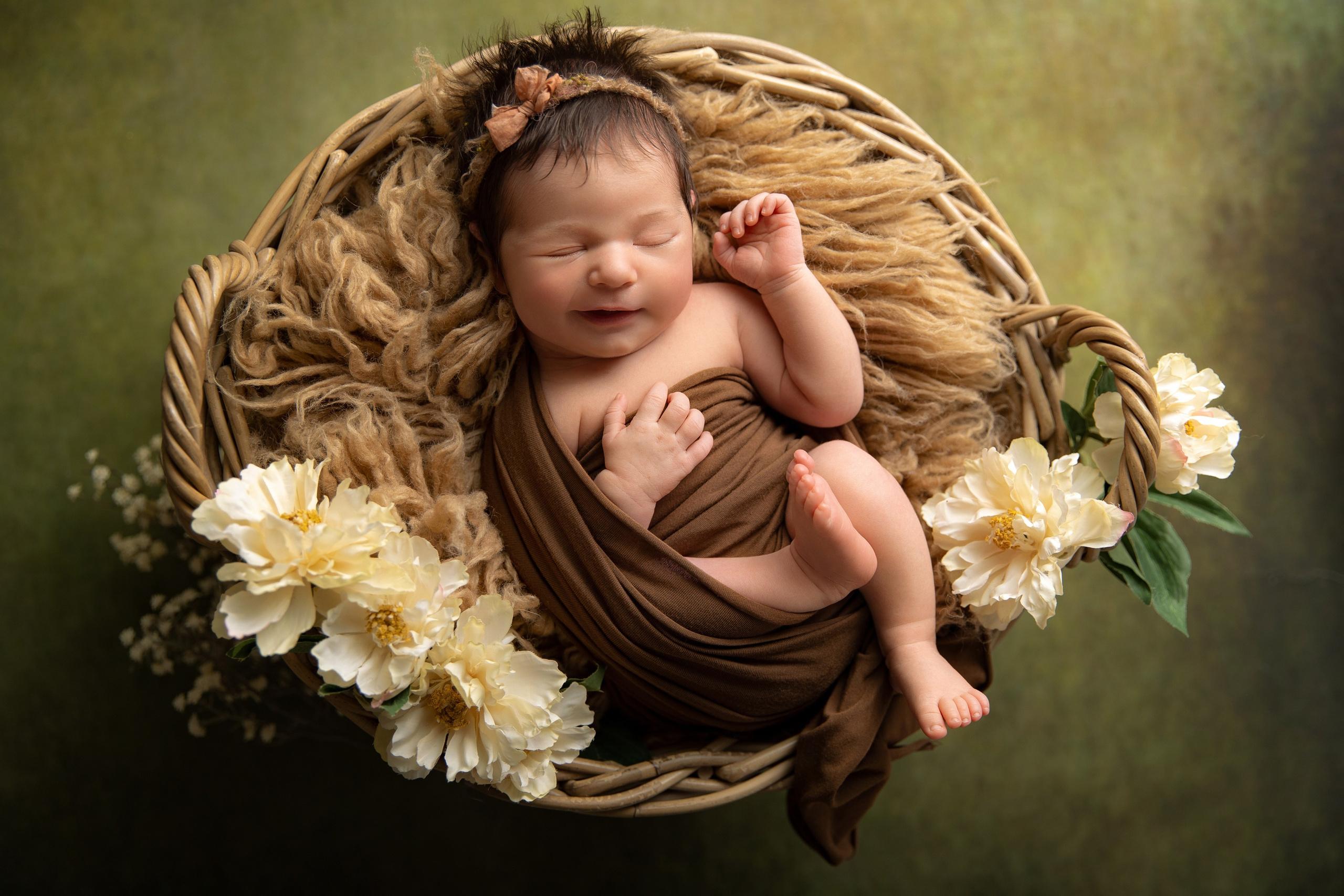 Forest green. Фотограф новорожденных, семейный фотограф в Санкт-Петербурге