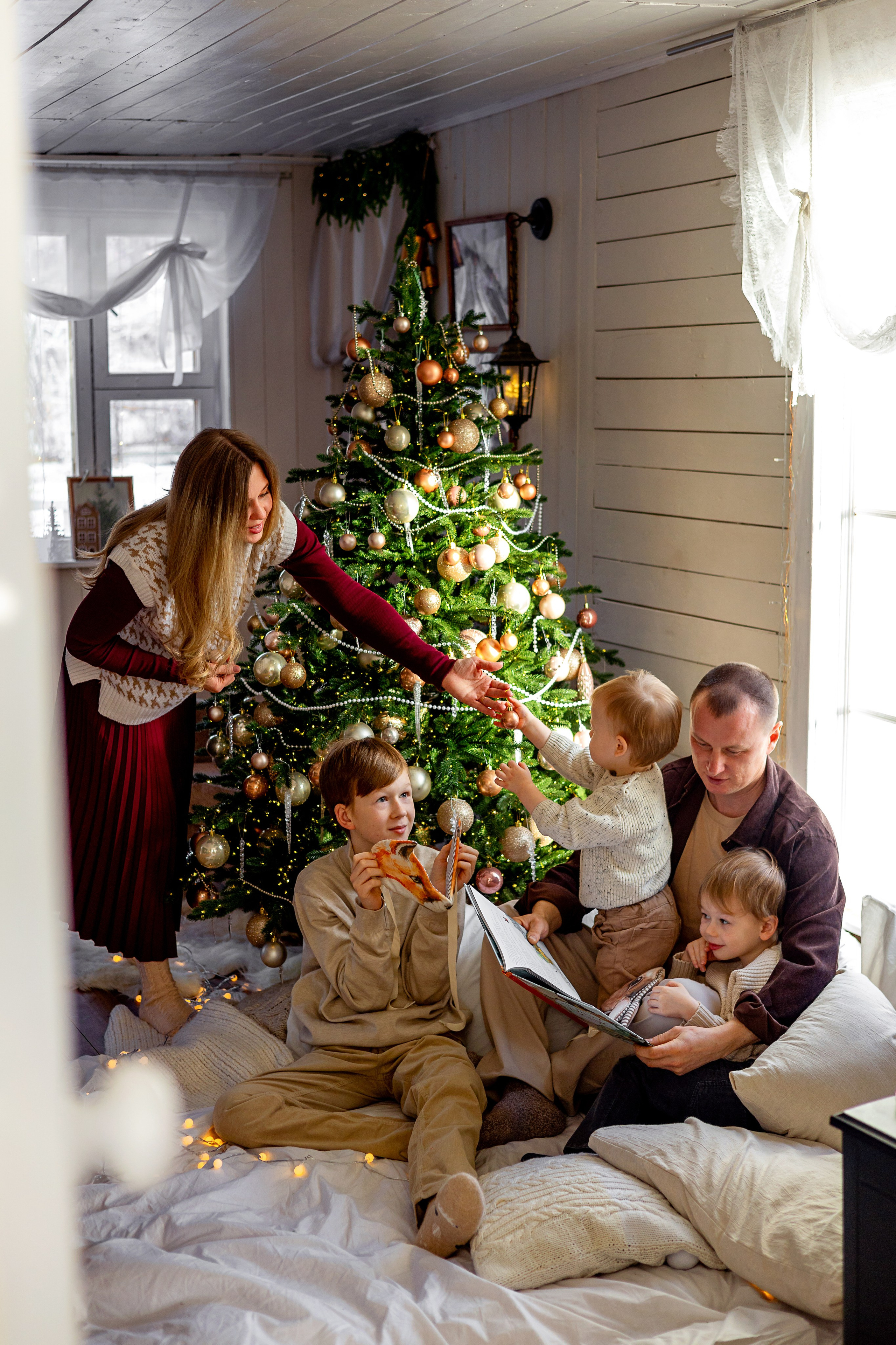 Семейная съемка на фотодаче Янтарь. Фотограф Ульянкина Мария