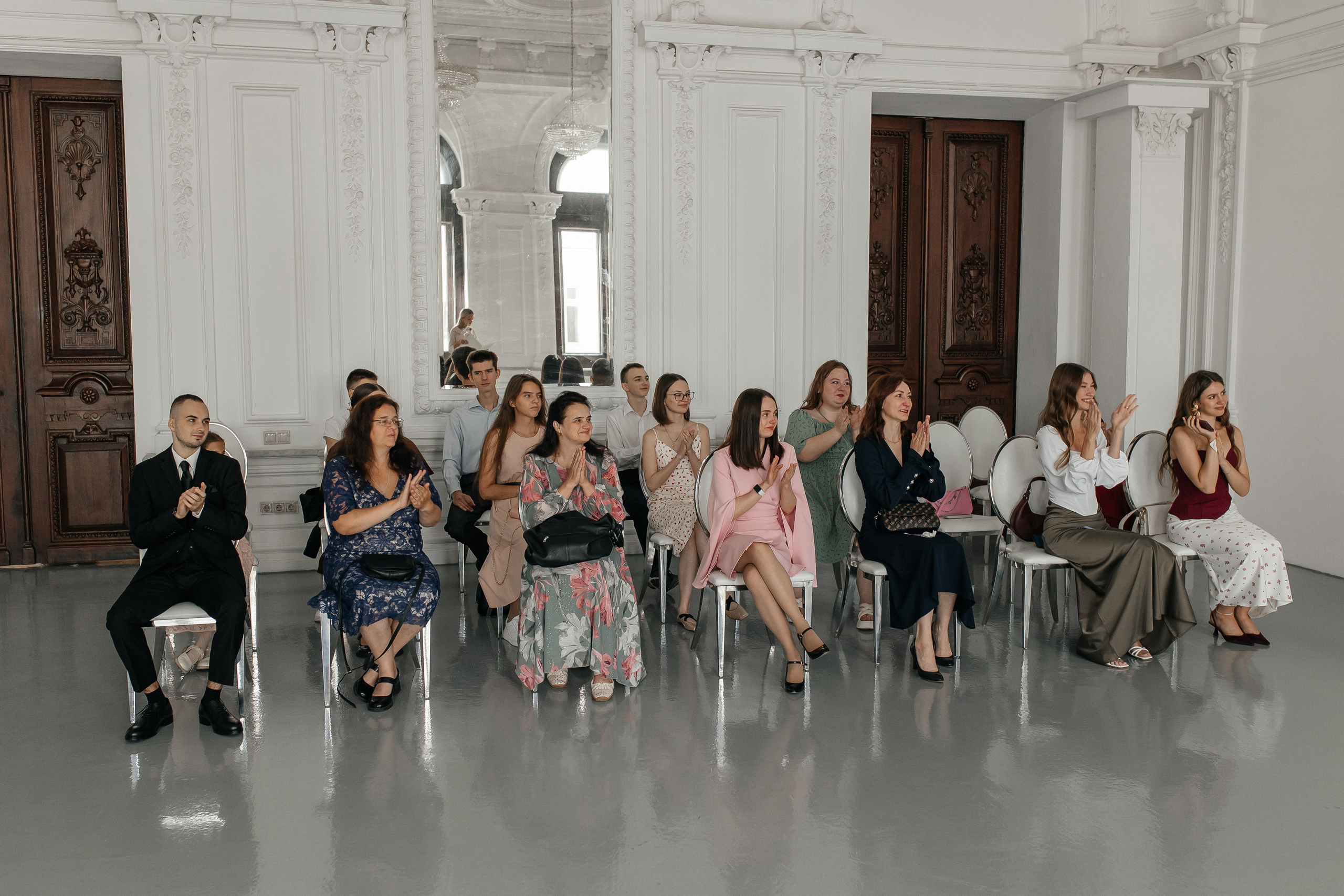 Выездная регистрация брака в Особняке Спиридонова. Свадебный фотограф в Москве Дарья Олендарёва