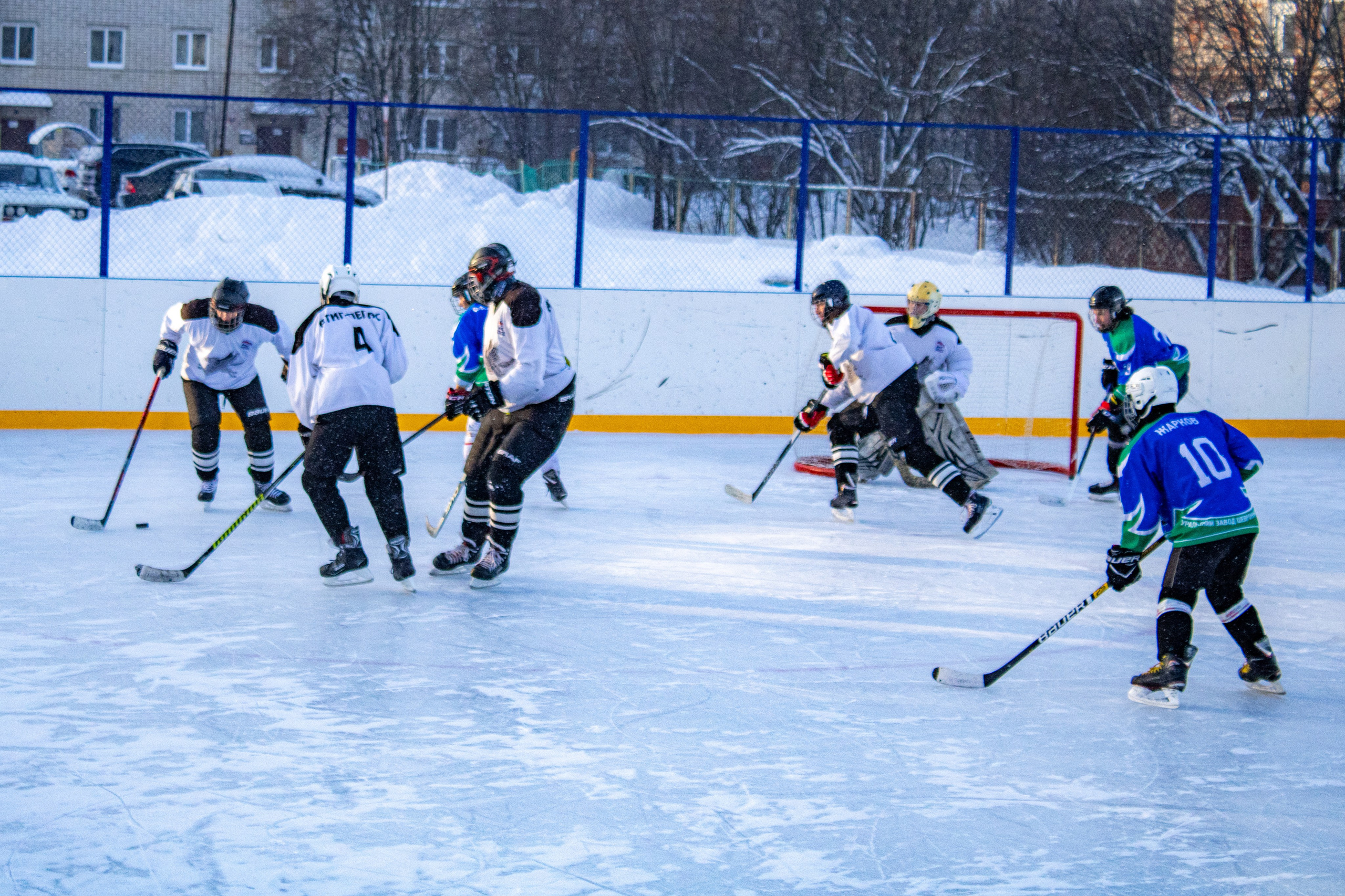 Хоккей г.п Атиг-г.п Дружинино
