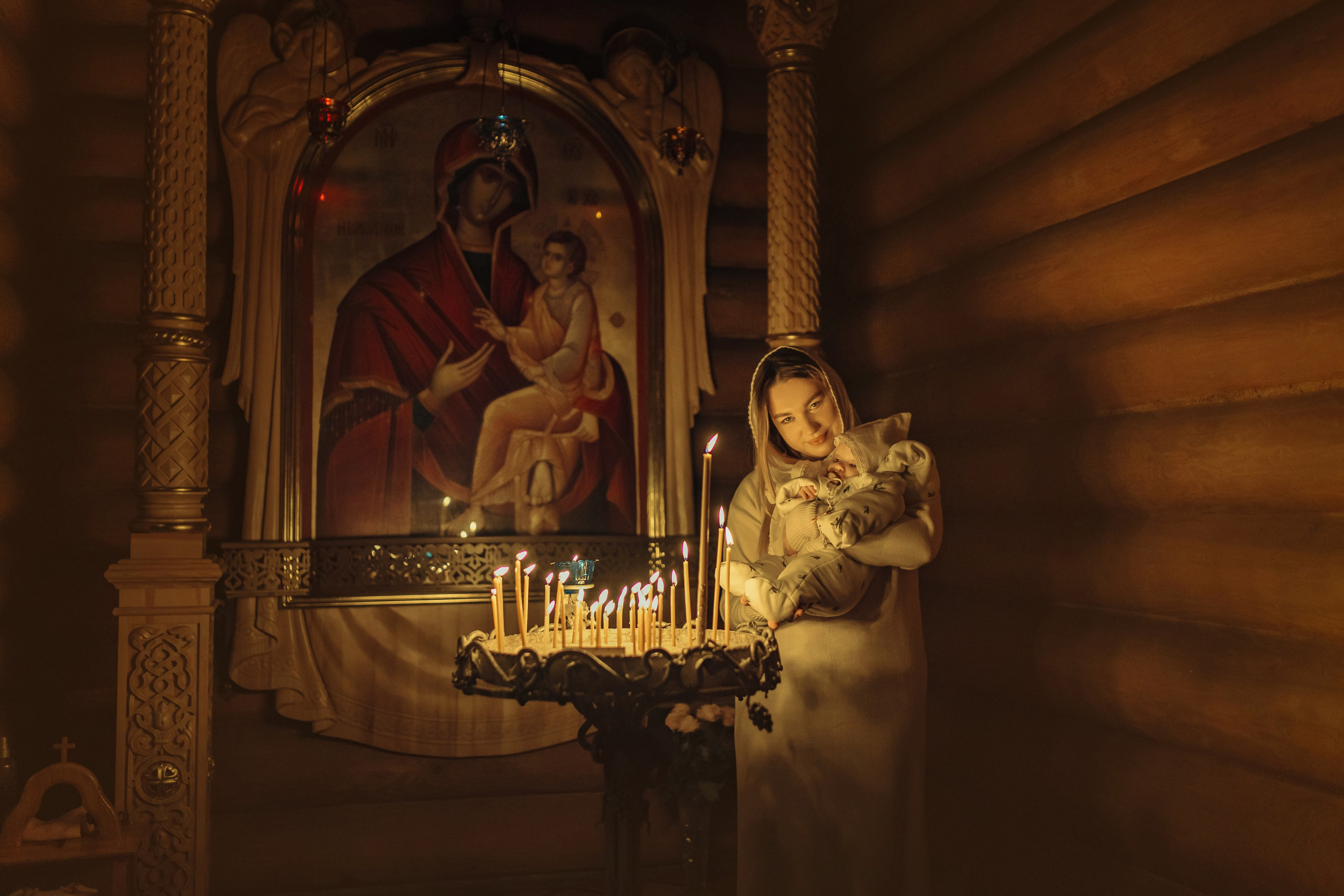 Крещение Эмилии, храм Святой Троицы, ноябрь 25