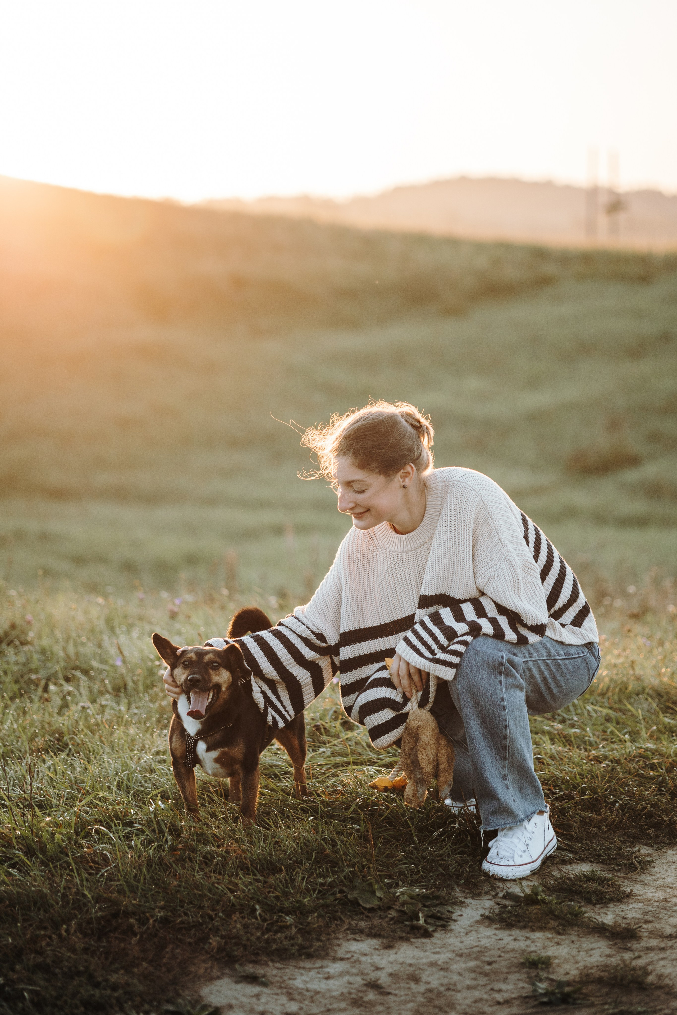 Ольга и Рекс. Фотограф — Анималист | Санкт-Петербург