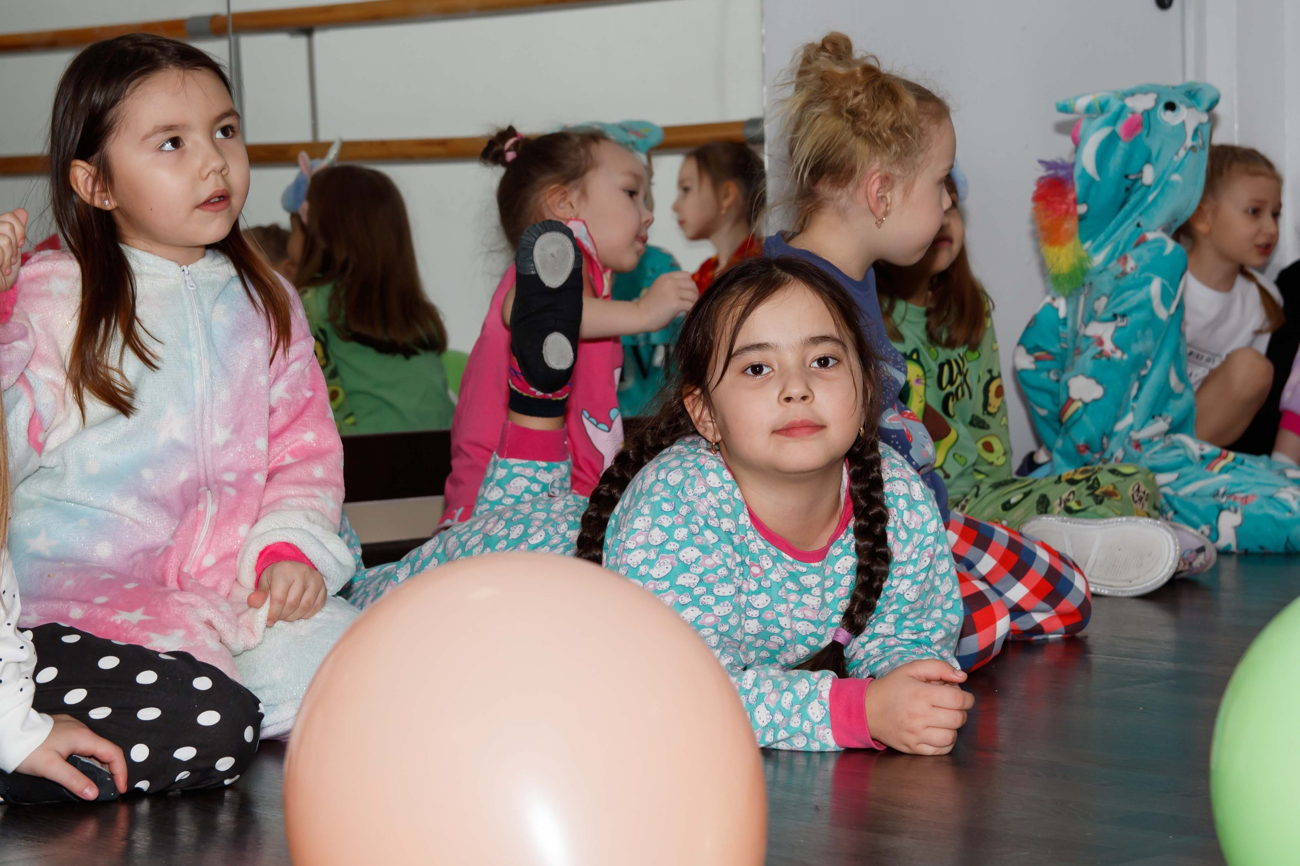 Пижамная вечеринка в танц. школе (мл. гр.). Репортажный Фотограф