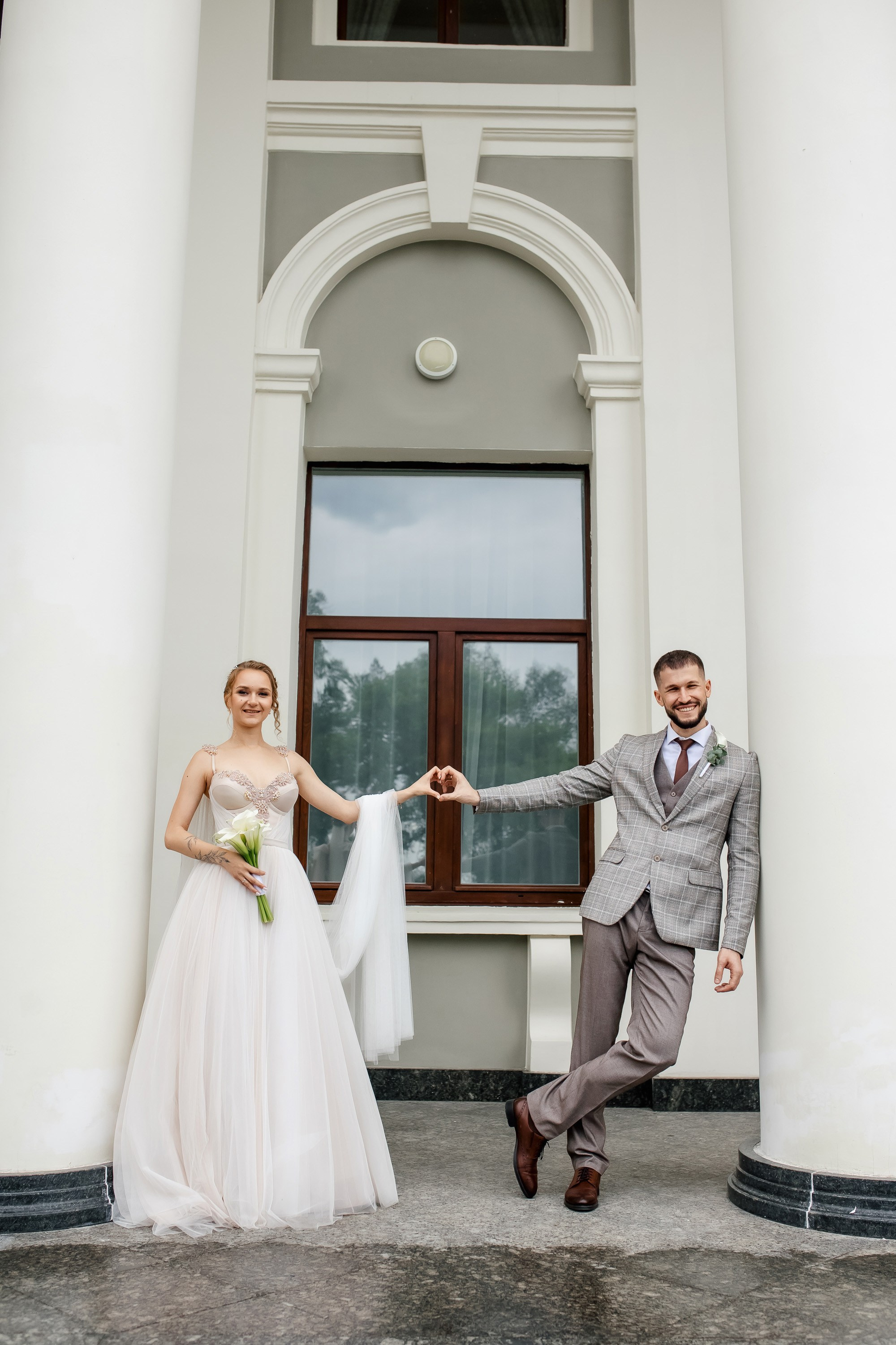 Степан и Ульяна. Утро. Загс. Прогулка. Дождь и солнце. Свадебный фотограф в Хабаровске