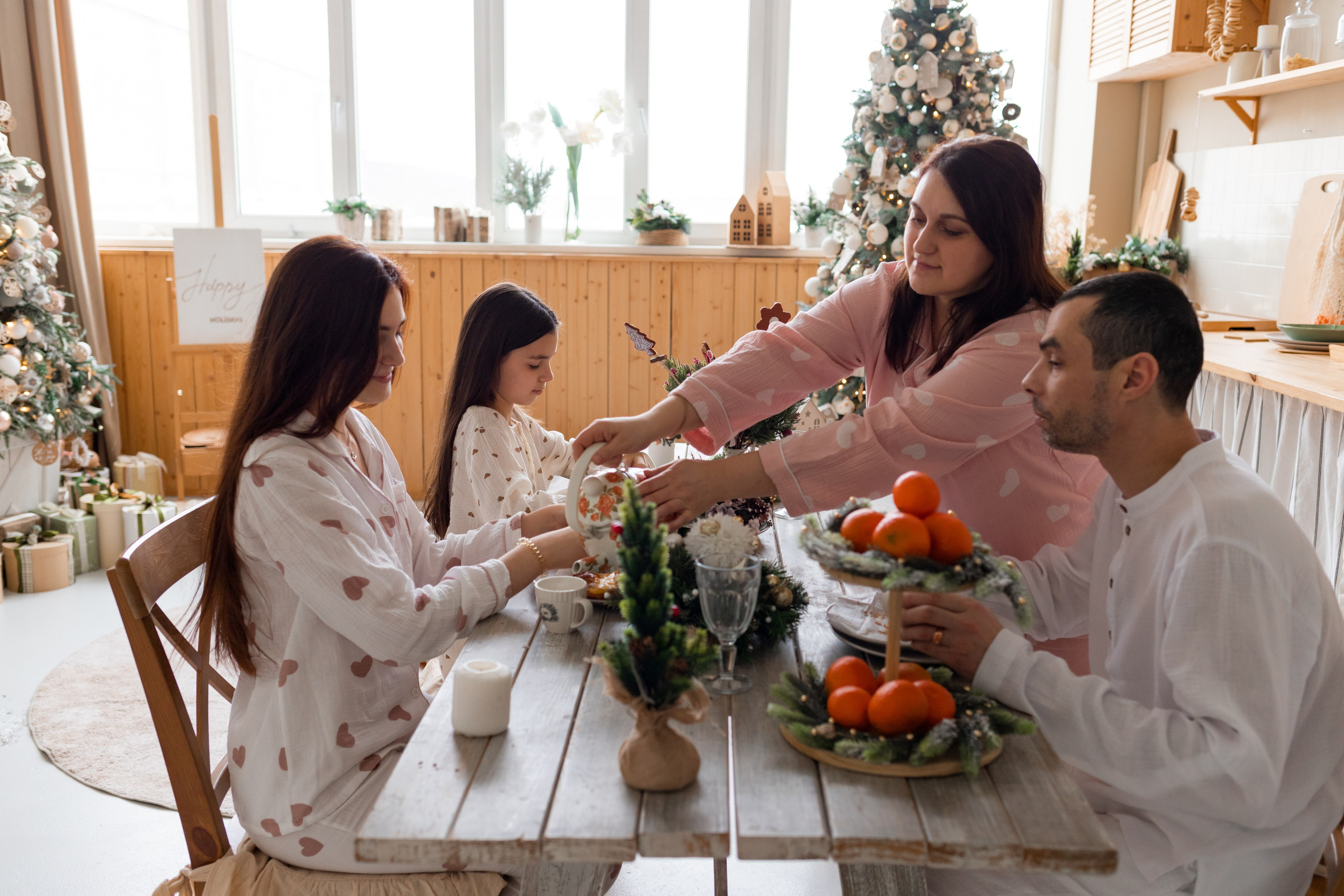 СЕМЕЙНЫЙ НОВЫЙ ГОД. Семейный Фотограф в Санкт-Петербурге Пушкин Анастасия Дьяконенкова
