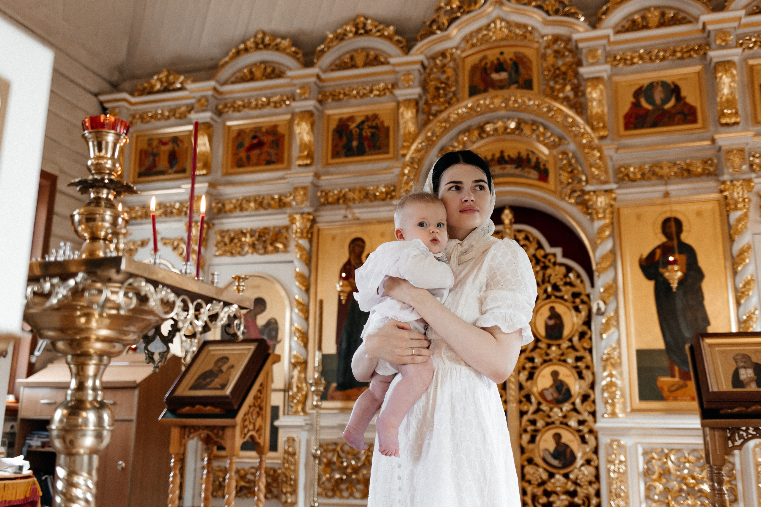 Крещение Саввы. Семейный и детский фотограф в Нижнем Новгороде Буслаева Мария