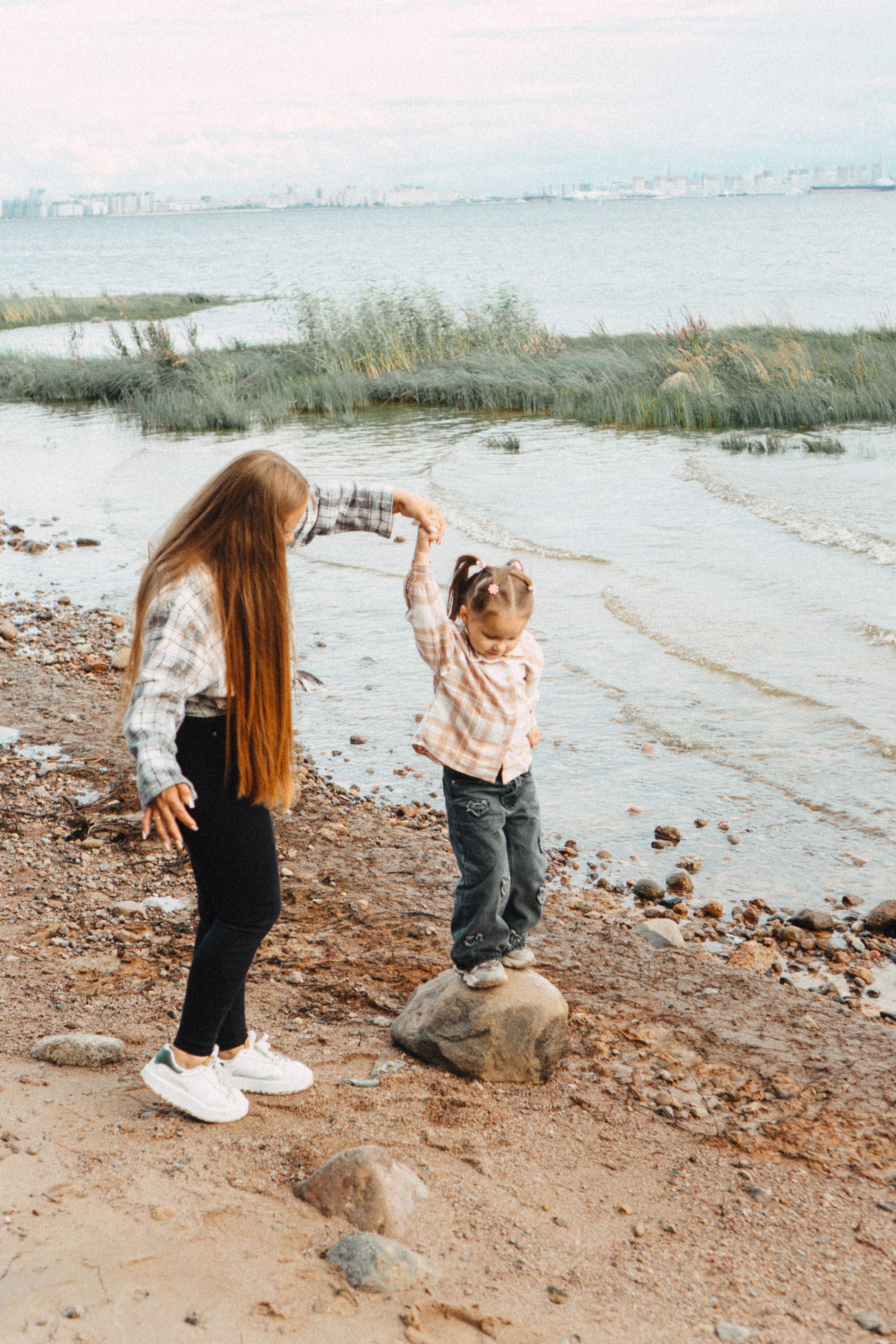 МАМА И ДОЧКА НА ФИНСКОМ ЗАЛИВЕ. Профессиональный фотограф, Санкт-Петербург — Виктория Богомолова