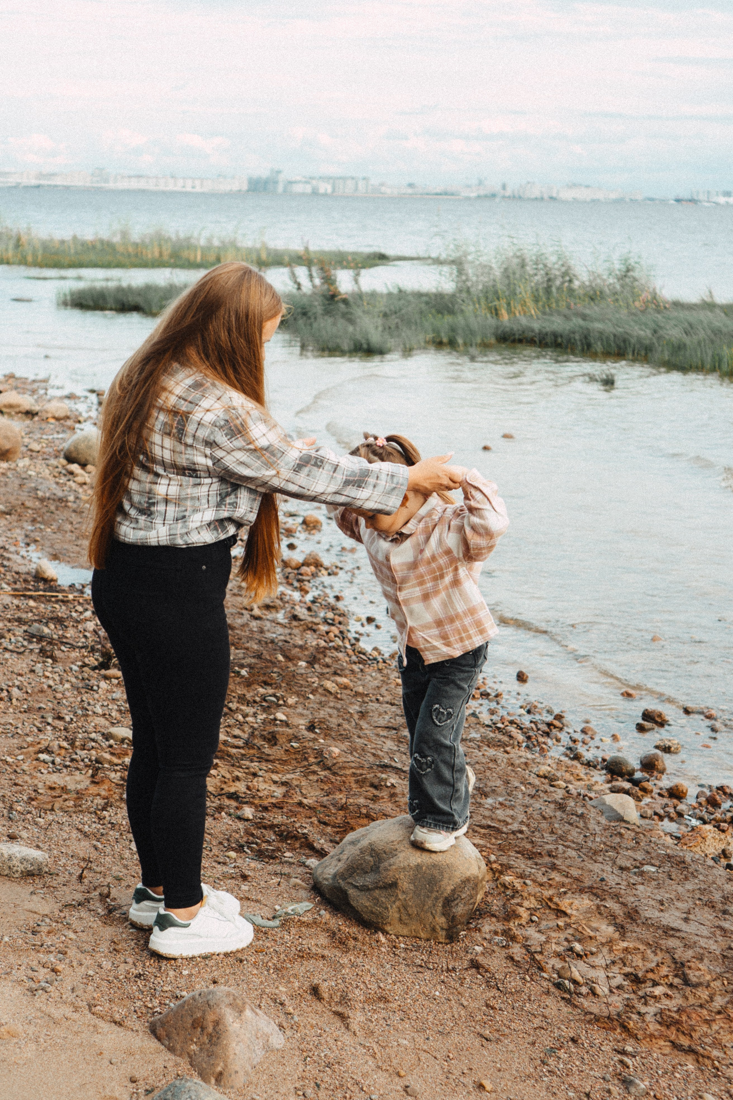 МАМА И ДОЧКА НА ФИНСКОМ ЗАЛИВЕ. Профессиональный фотограф, Санкт-Петербург — Виктория Богомолова
