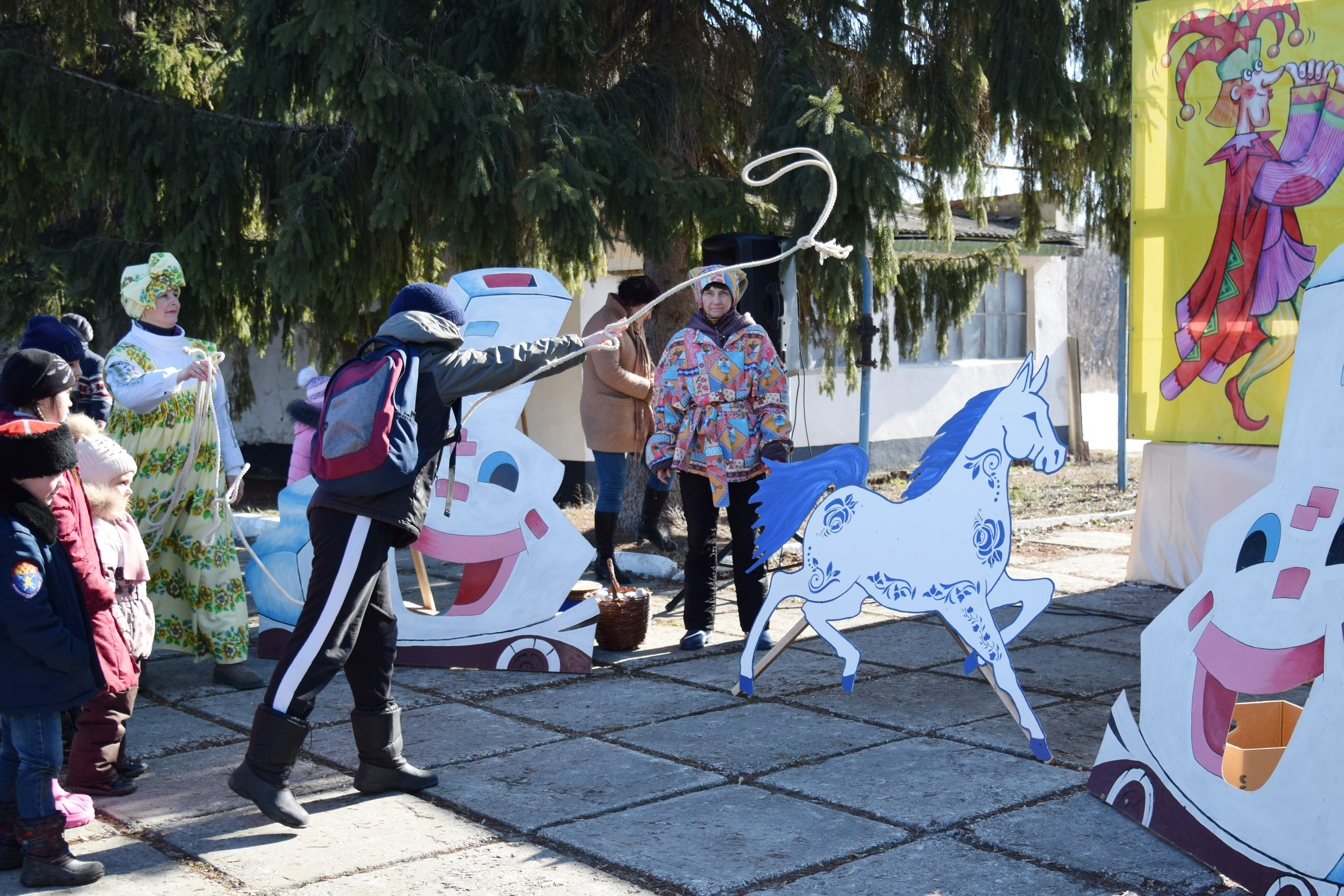 Масленица село Вязовка, 2019–2020 гг. Конный фотограф в Саратове Юлия Иванова