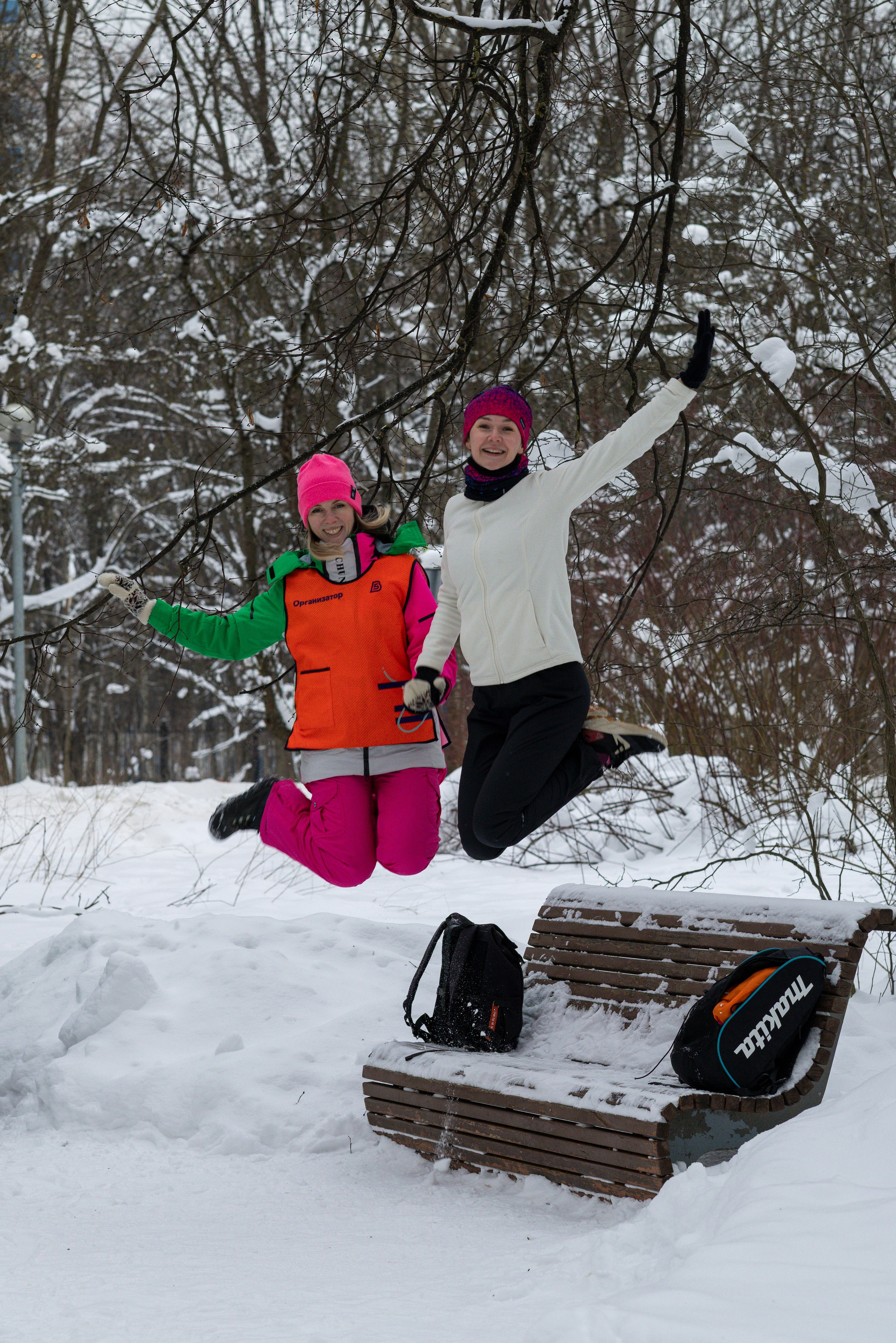 196 забег 5 вёрст в Тушино, 17.01.26. Фотограф Сергей Ловкий