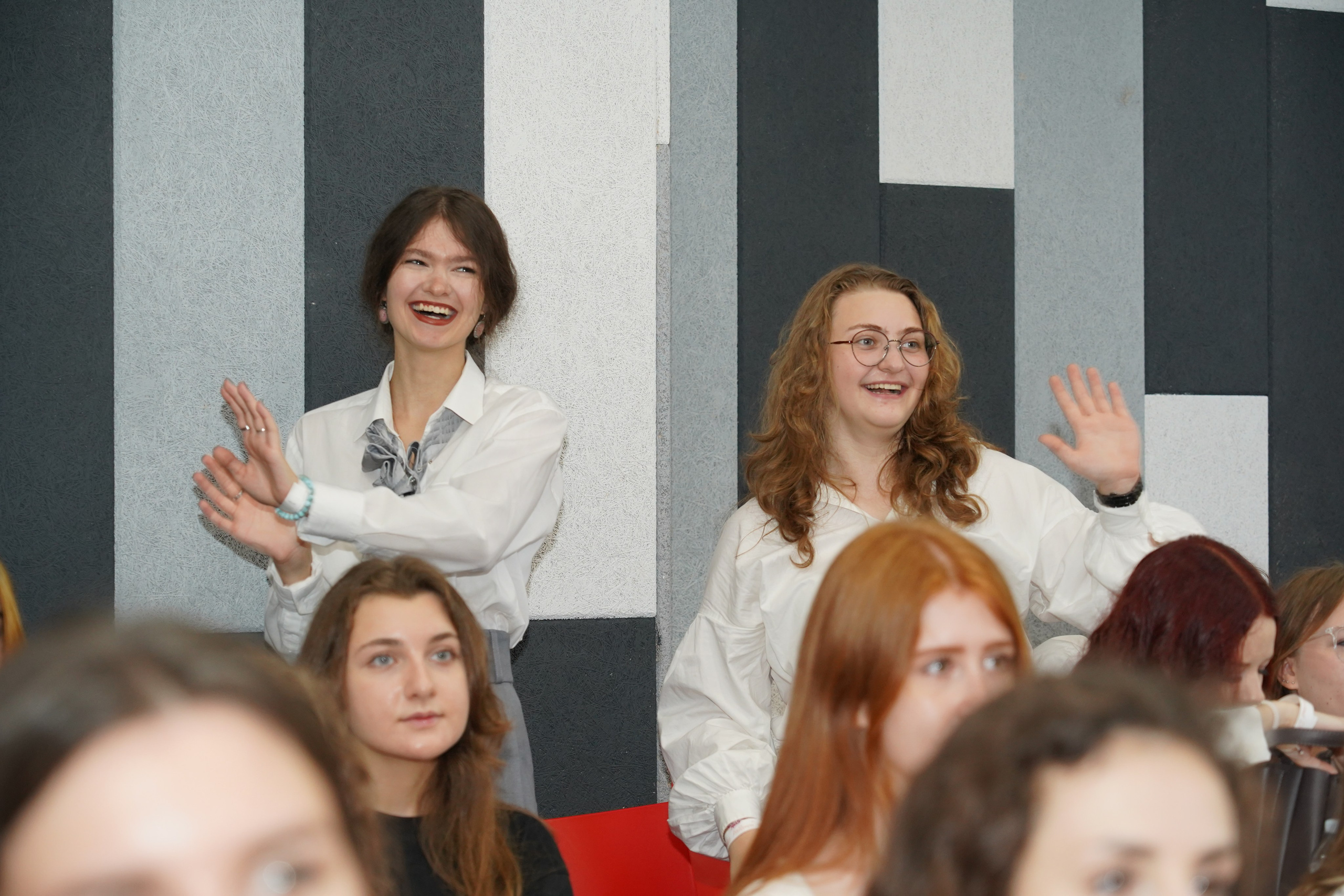 Съемка университетского мероприятия