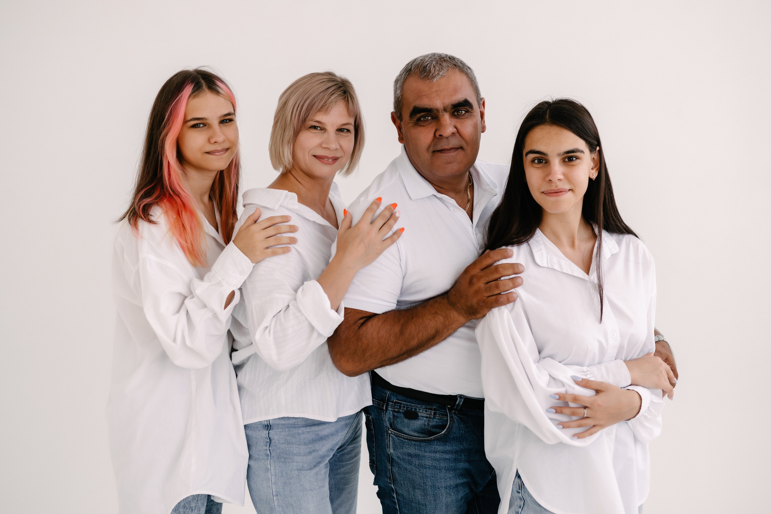 Ольга, Андрей, Дарья, Варя. Фотограф Волгоград Кристина Прохоренко