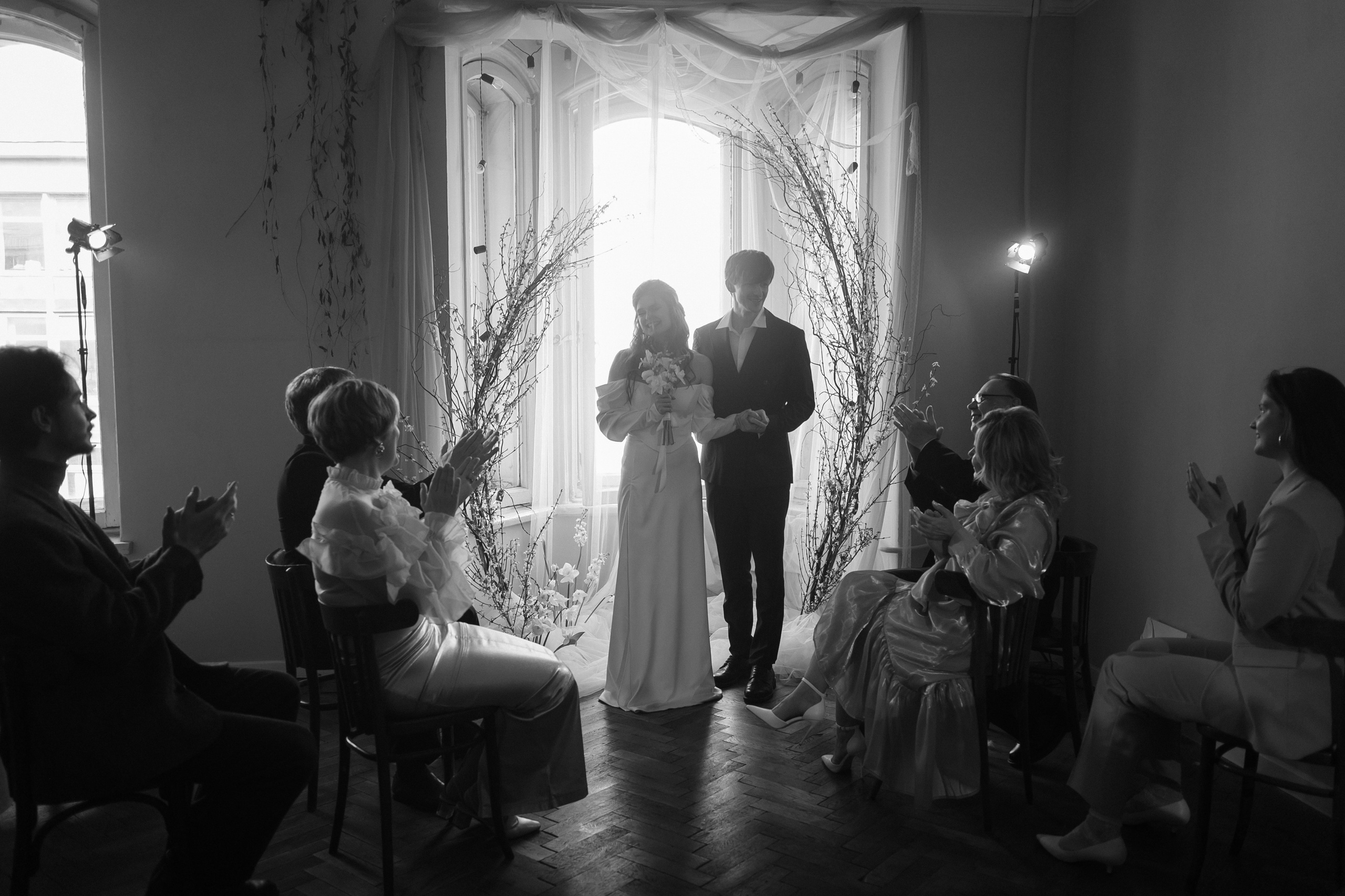 Питерский свадебный ужин и крыши…). Свадебный фотограф Тюмень Анастасия Битная