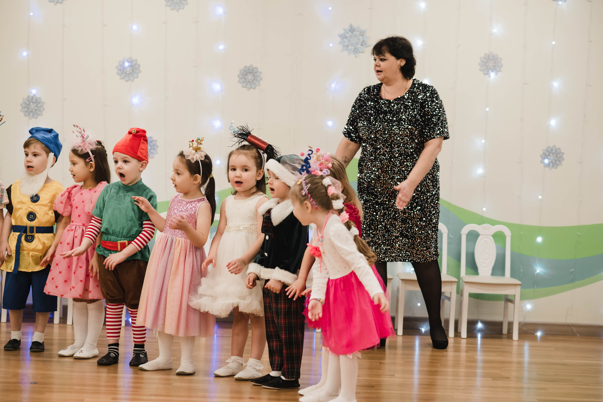 Детский садик Новый год. Фотограф в Москве новорожденные свадьбы семьи Дарья Ларионова