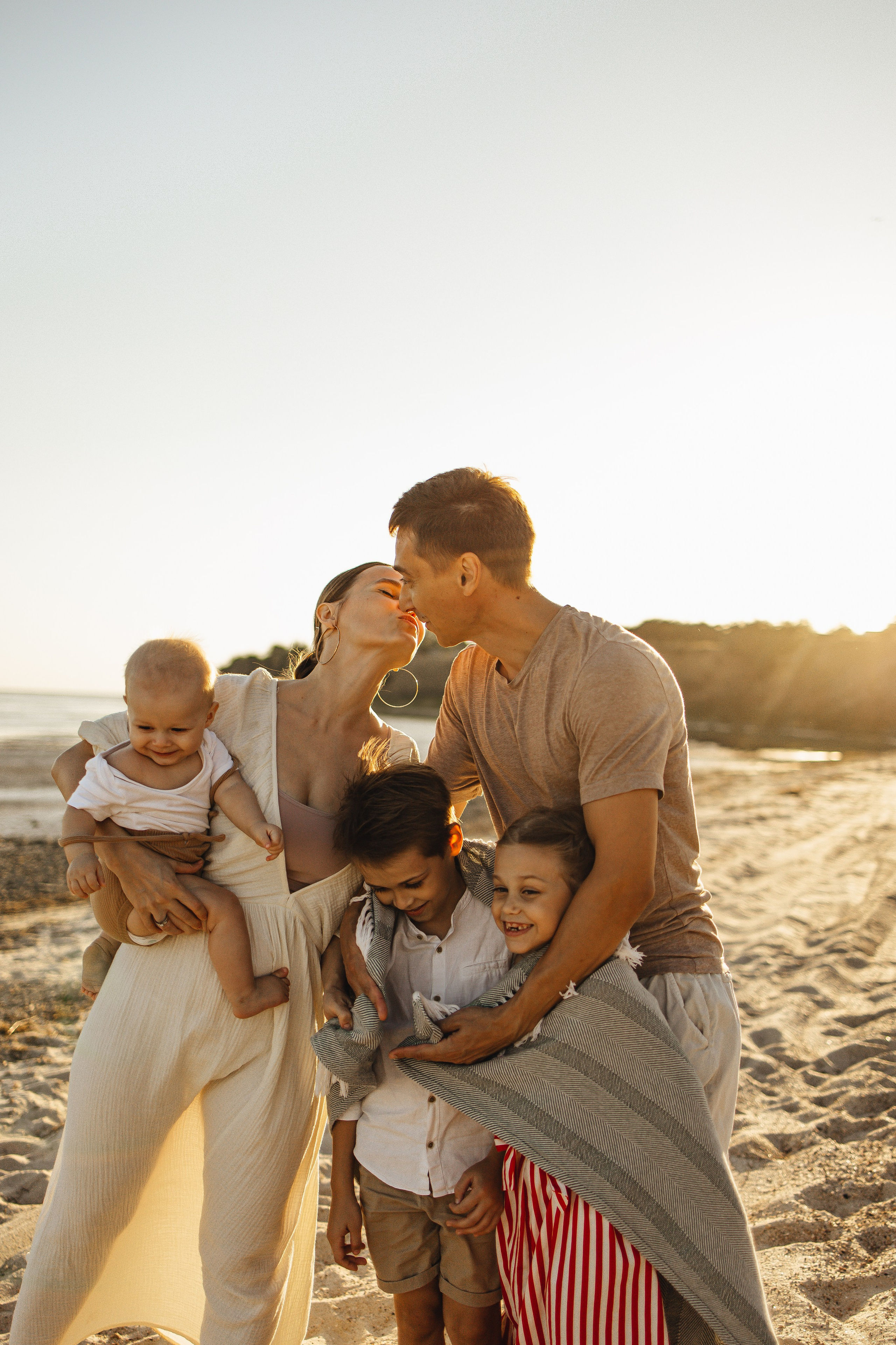 Летняя история на берегу. Семейный и детский фотограф, таганрог, ростов-на-дону