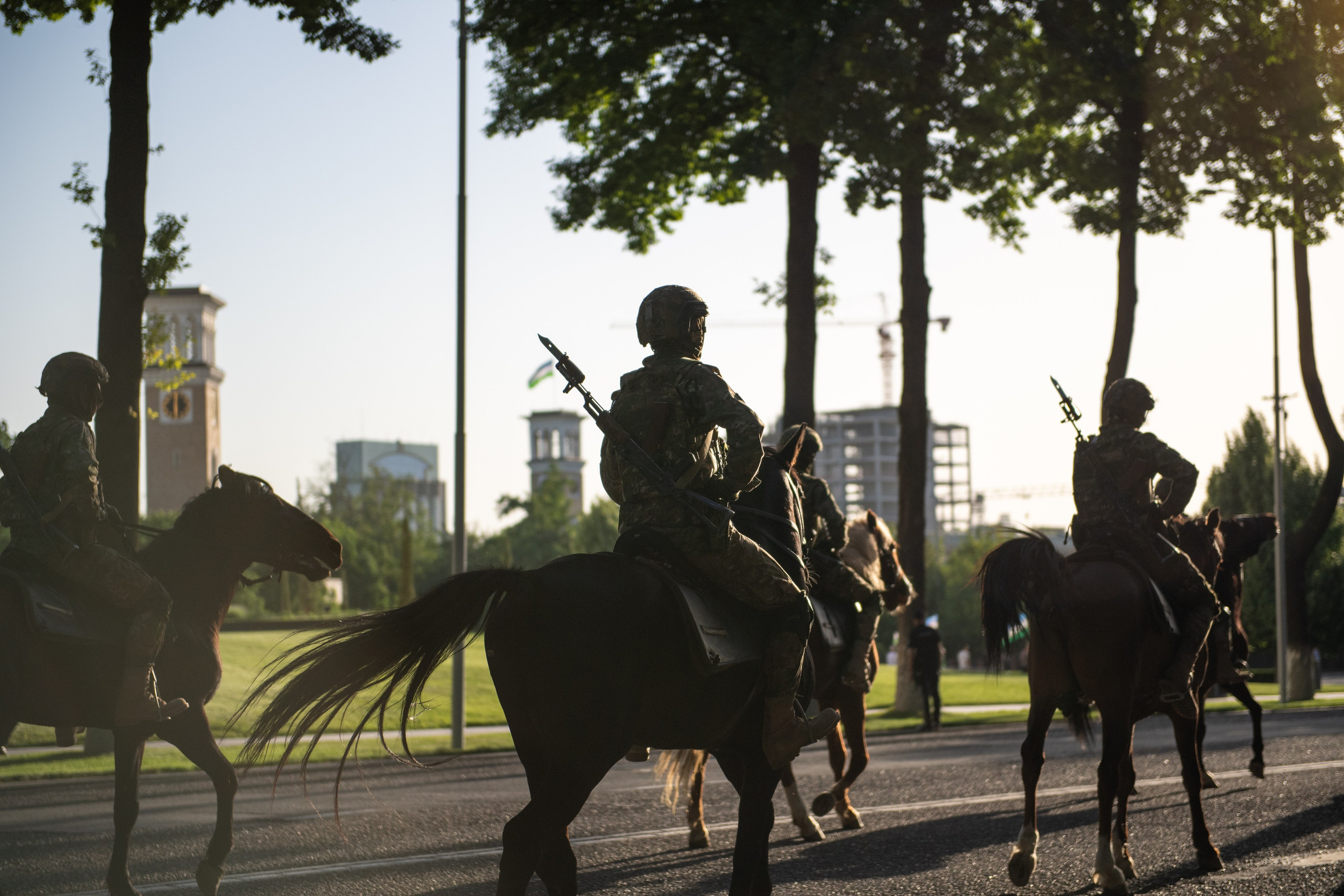 Конный парад в Ташкенте. Репортажный, спортивный и документальный фотограф в Ташкенте Алексей Елисеев