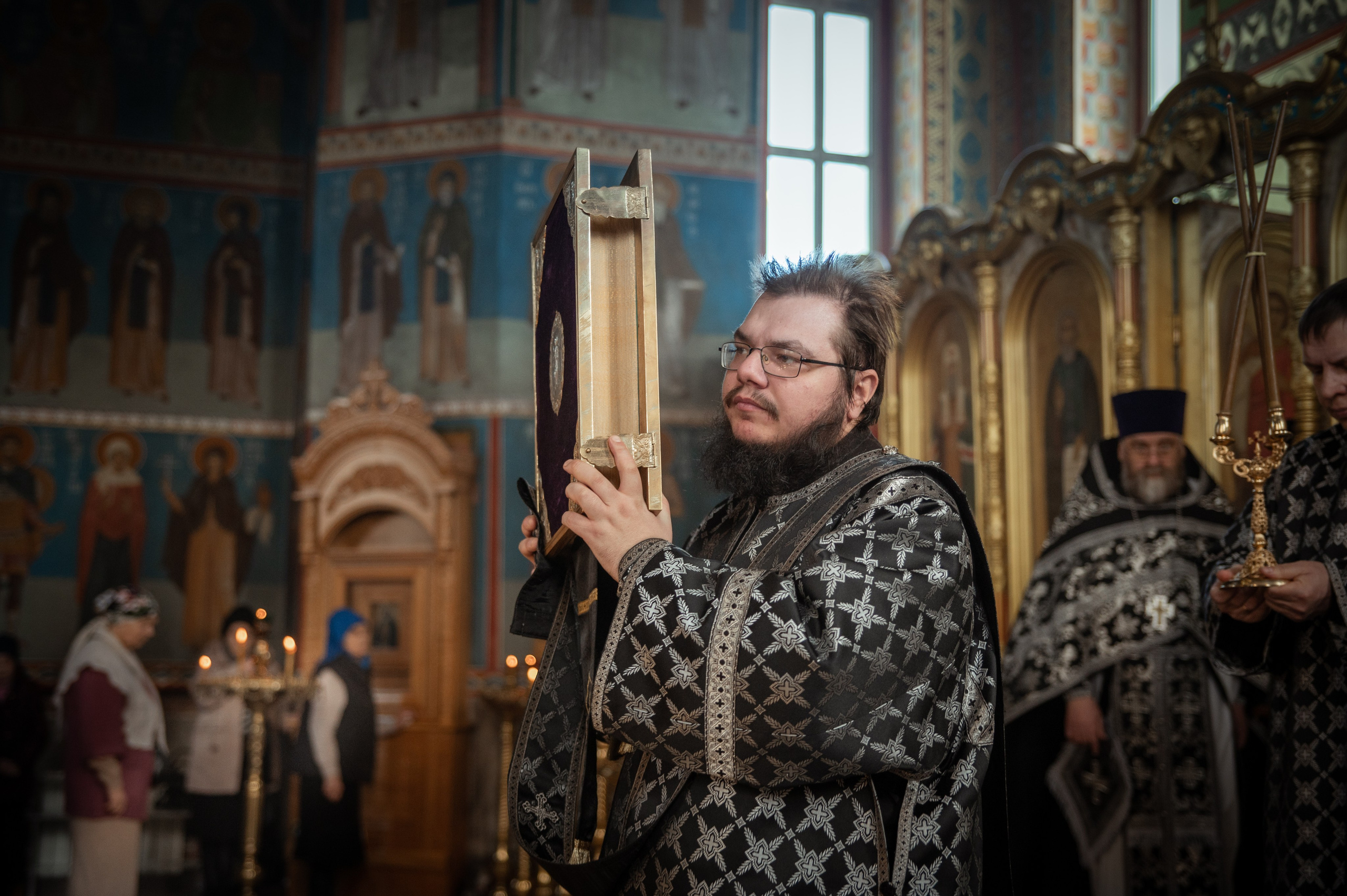 Преждеосвящение Даров. Храм Серафима Саровского. Церковный, семейный и репортажный фотограф Волгоград, Волжский