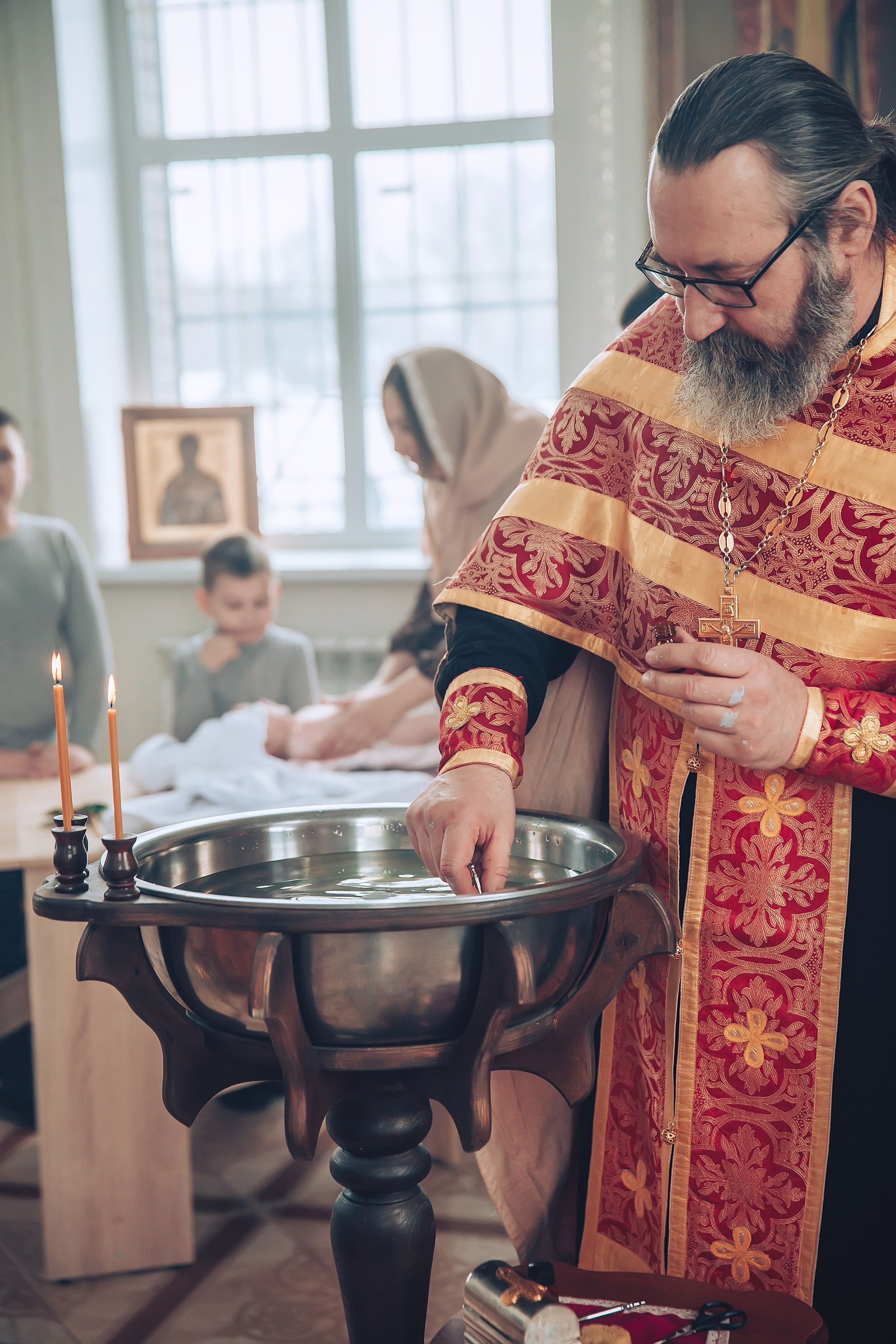 Крещение Анастасии. Школьный и детский фотограф Старожилово