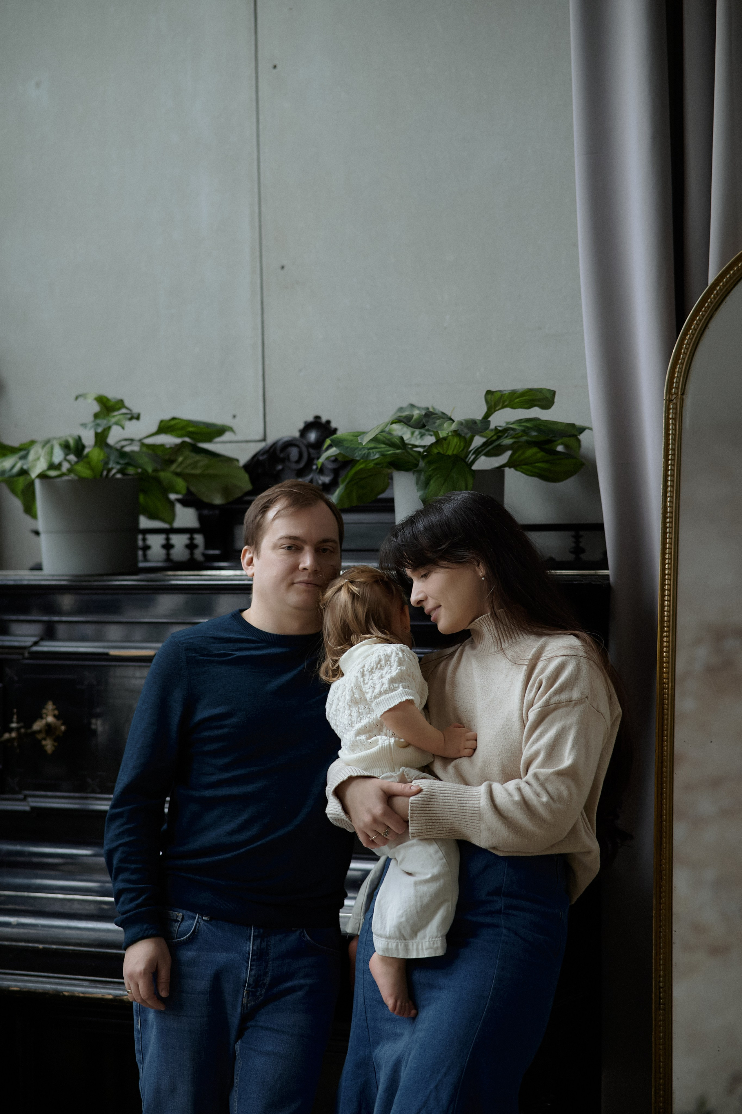 Илья, Ирина и Ева. Семейный и свадебный lifestyle-фотограф в Москве Мария Петрова