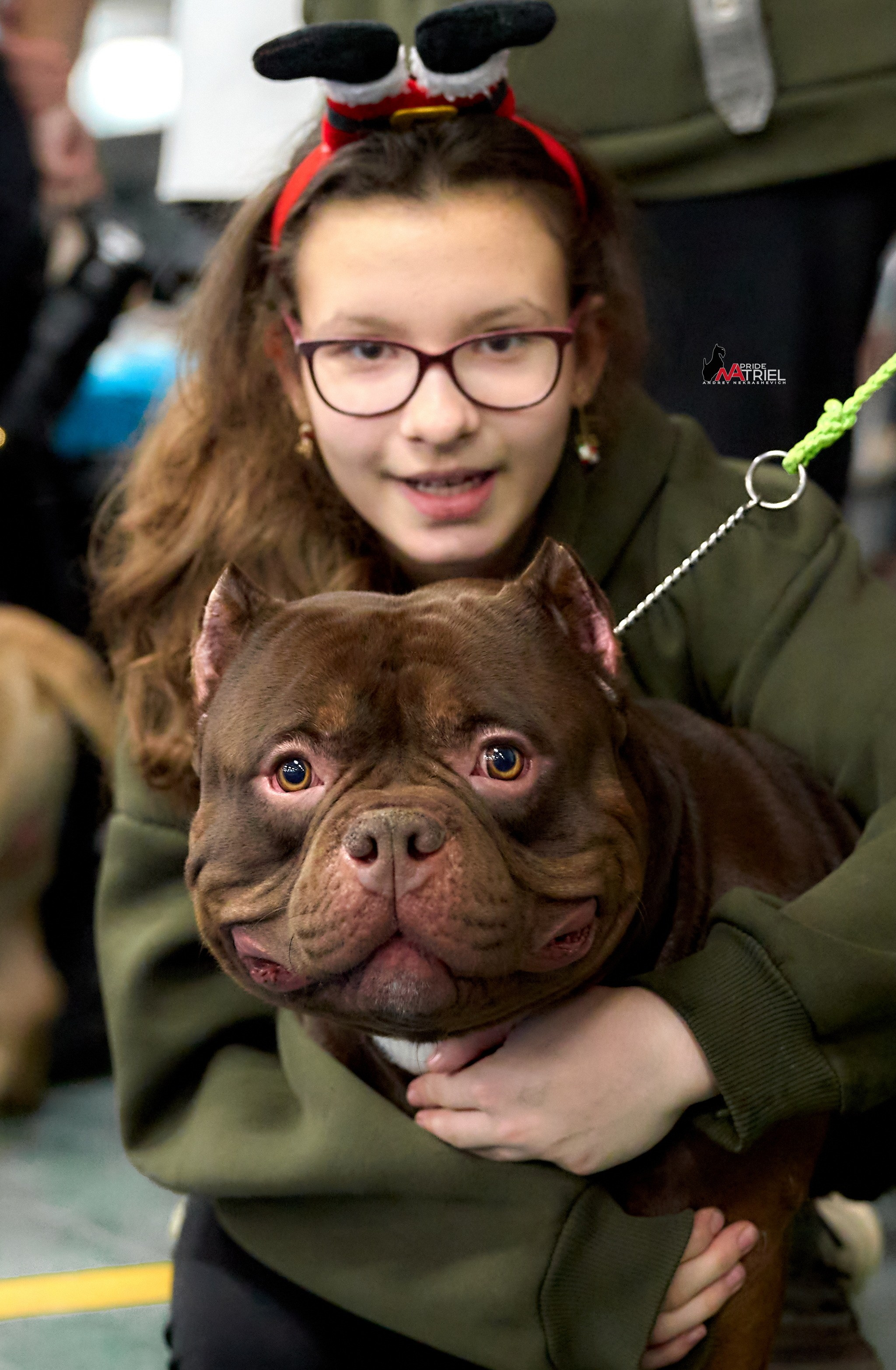 Съемка на выставке БуллиШоу