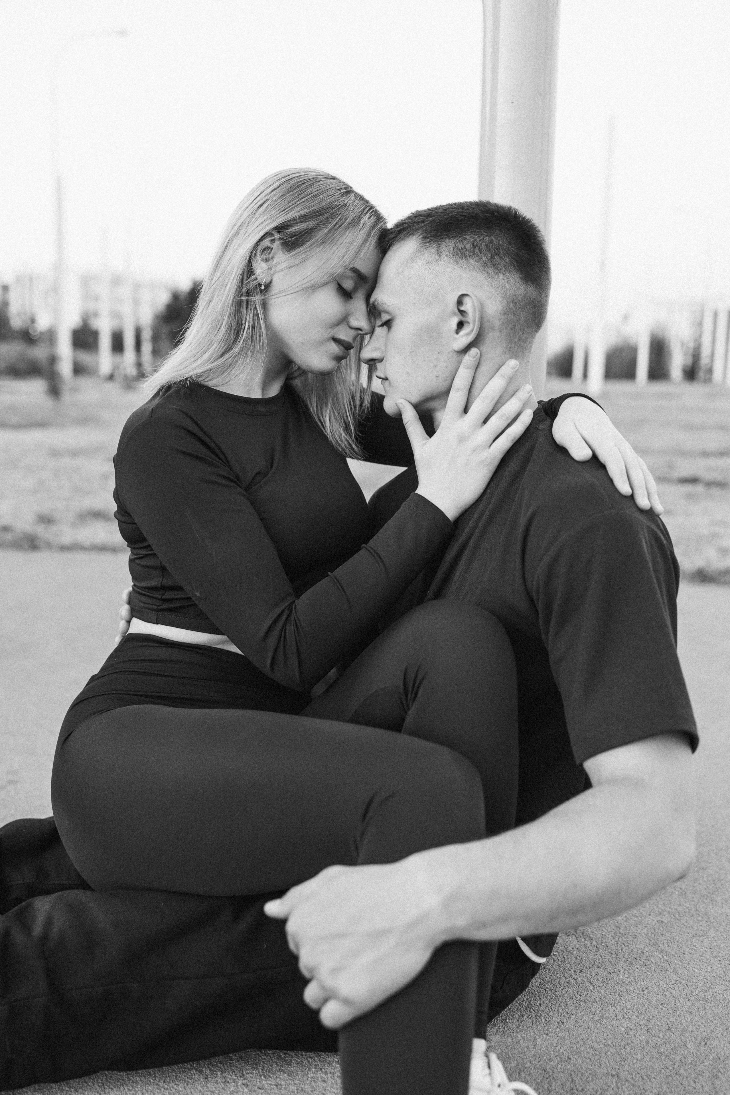 На спорт площадке (Настя+Игорь). Photograph Svetlana Volkova