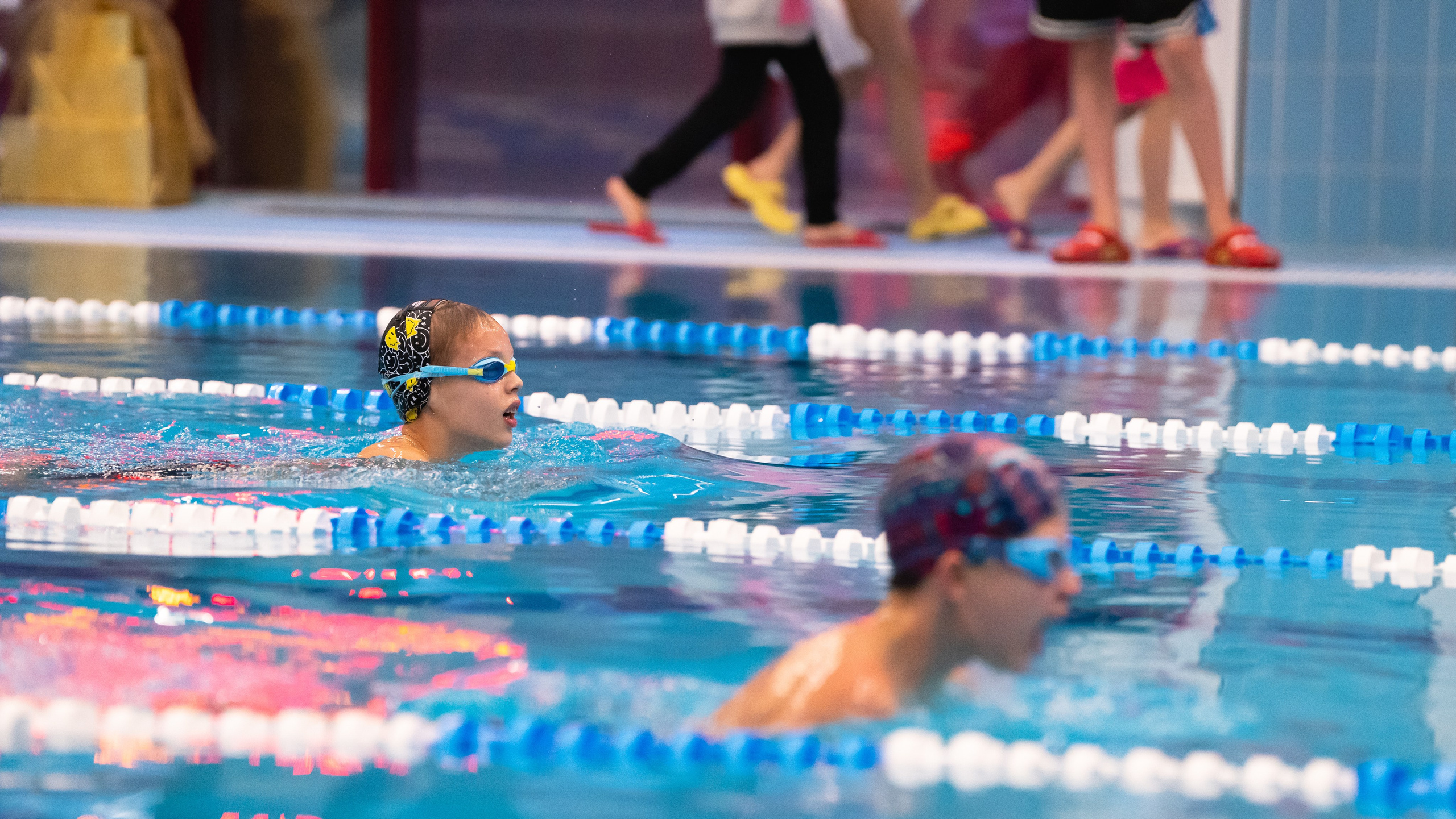 Открытый новогодний турнир по плаванию «Сила воды», 2025. Фотограф и видеооператор Екатерина Гнатюк