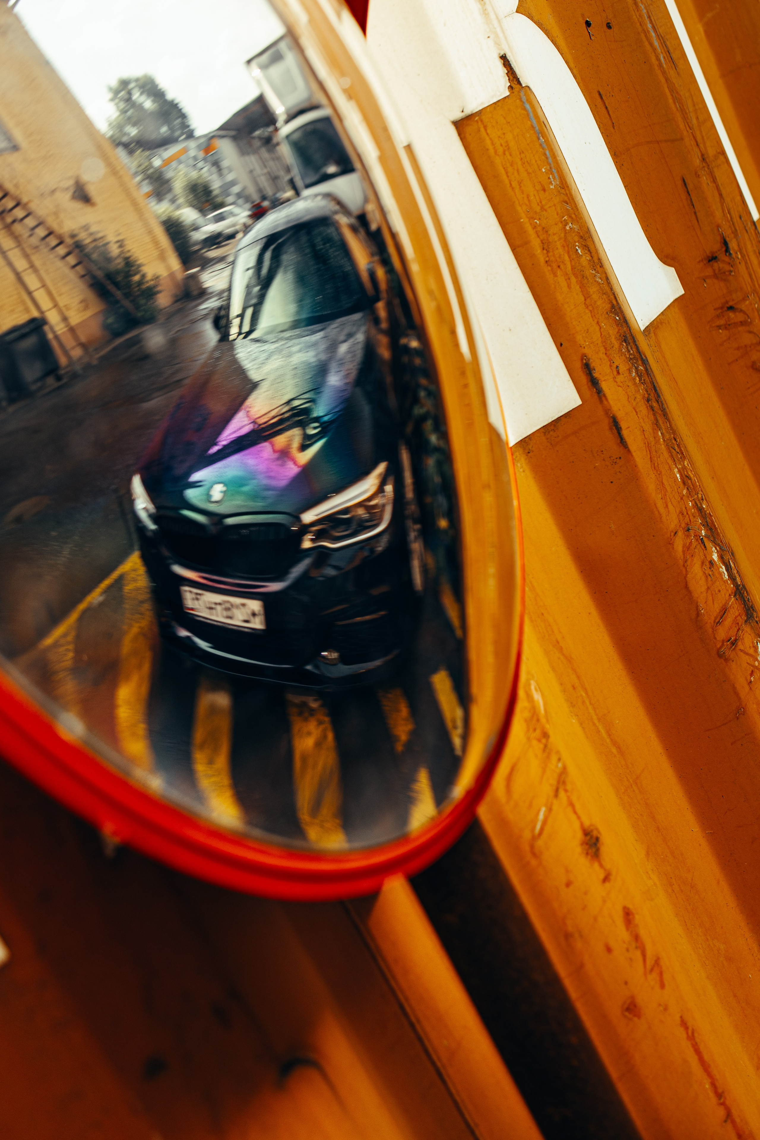 BMW 5 sunset shots. DeLorein