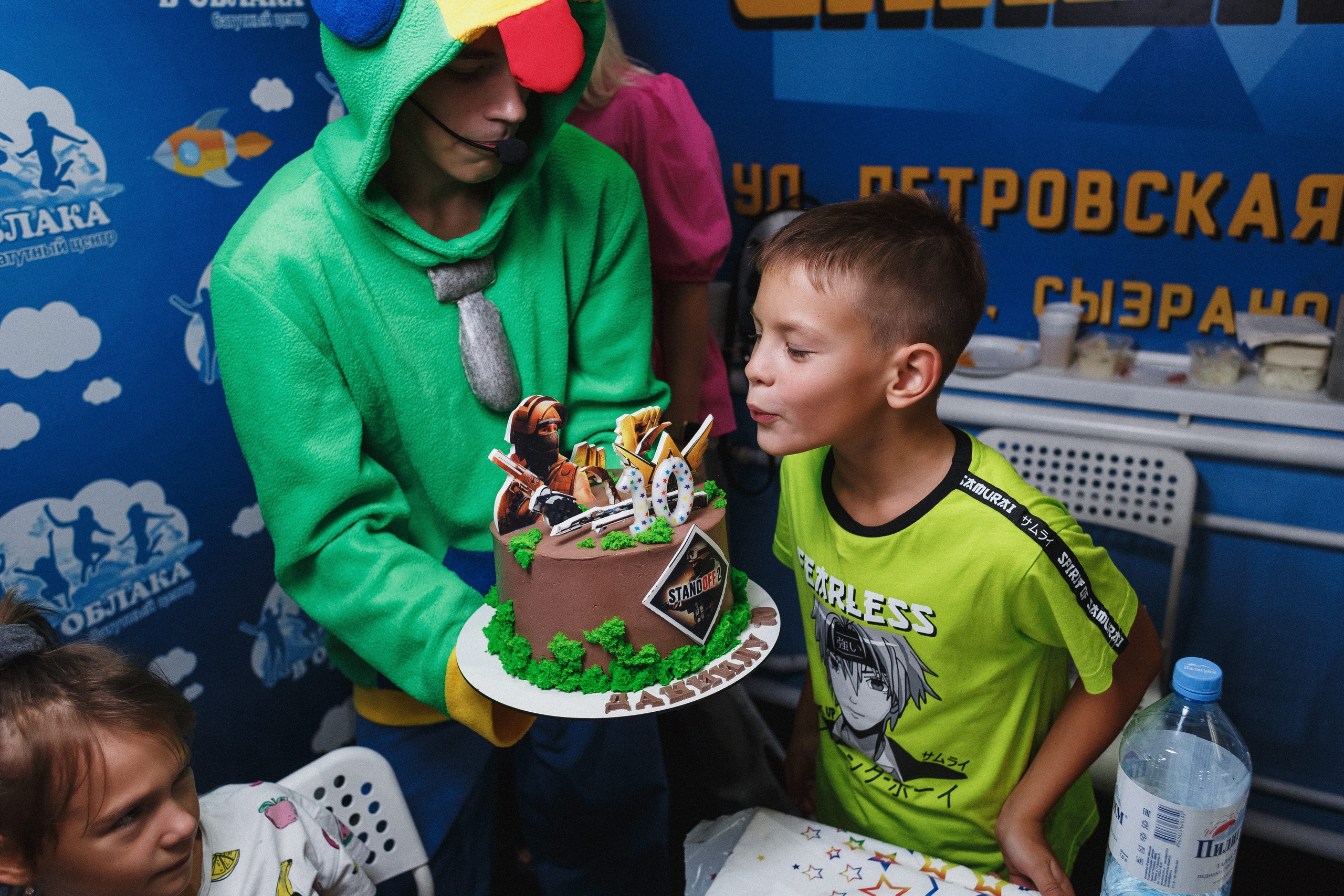 Веселые моменты: День рождения Даниила в 'В облака' Таганрога. Свадебный и семейный фотограф в Таганроге Бакарюк Антон