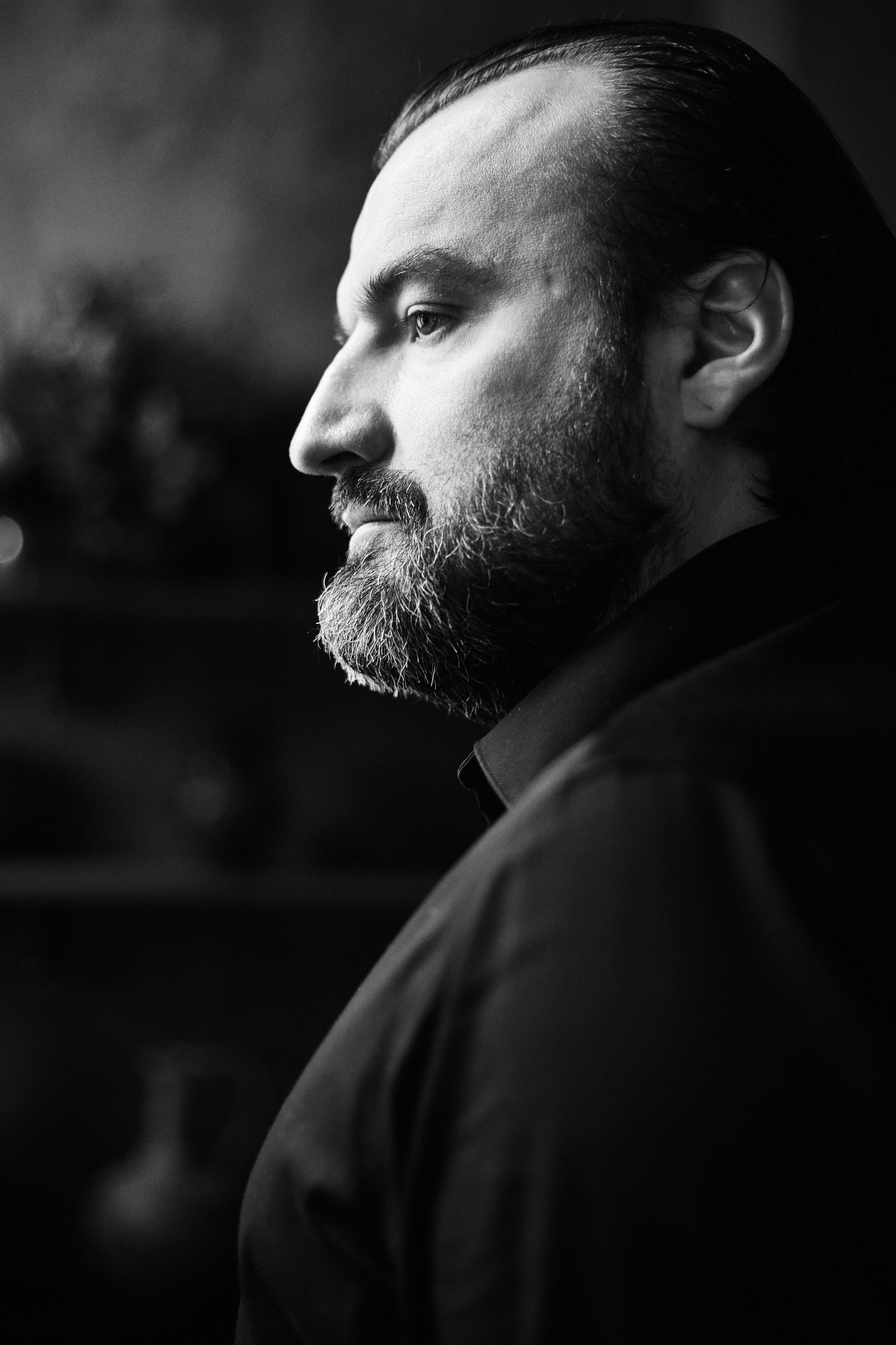 Мужской портрет — Фотосессия в студии. Анна Потявина. Фотограф Москва