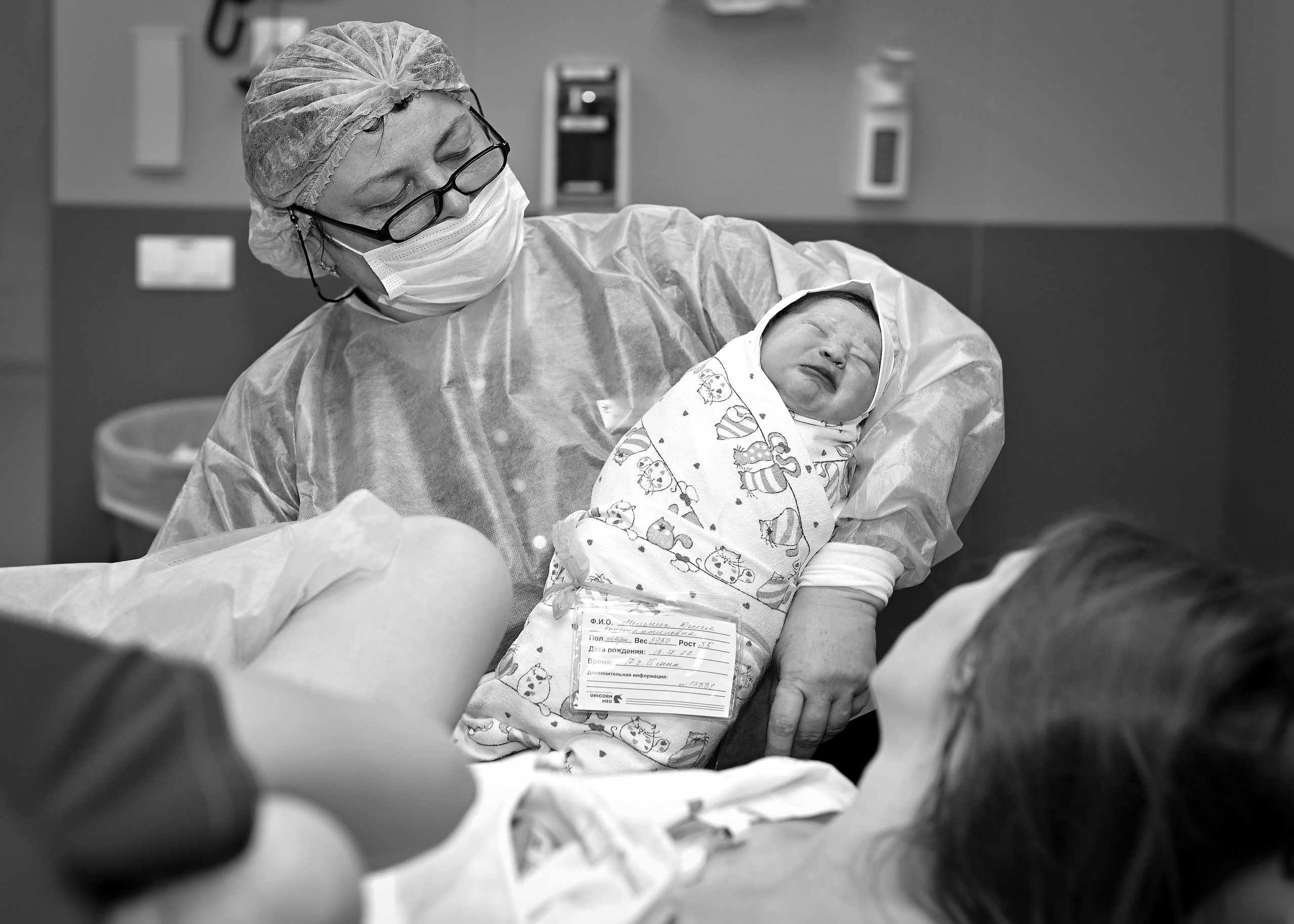 Роды. Фотограф новорождённых малышей в Краснодаре Татьяна Нагорная