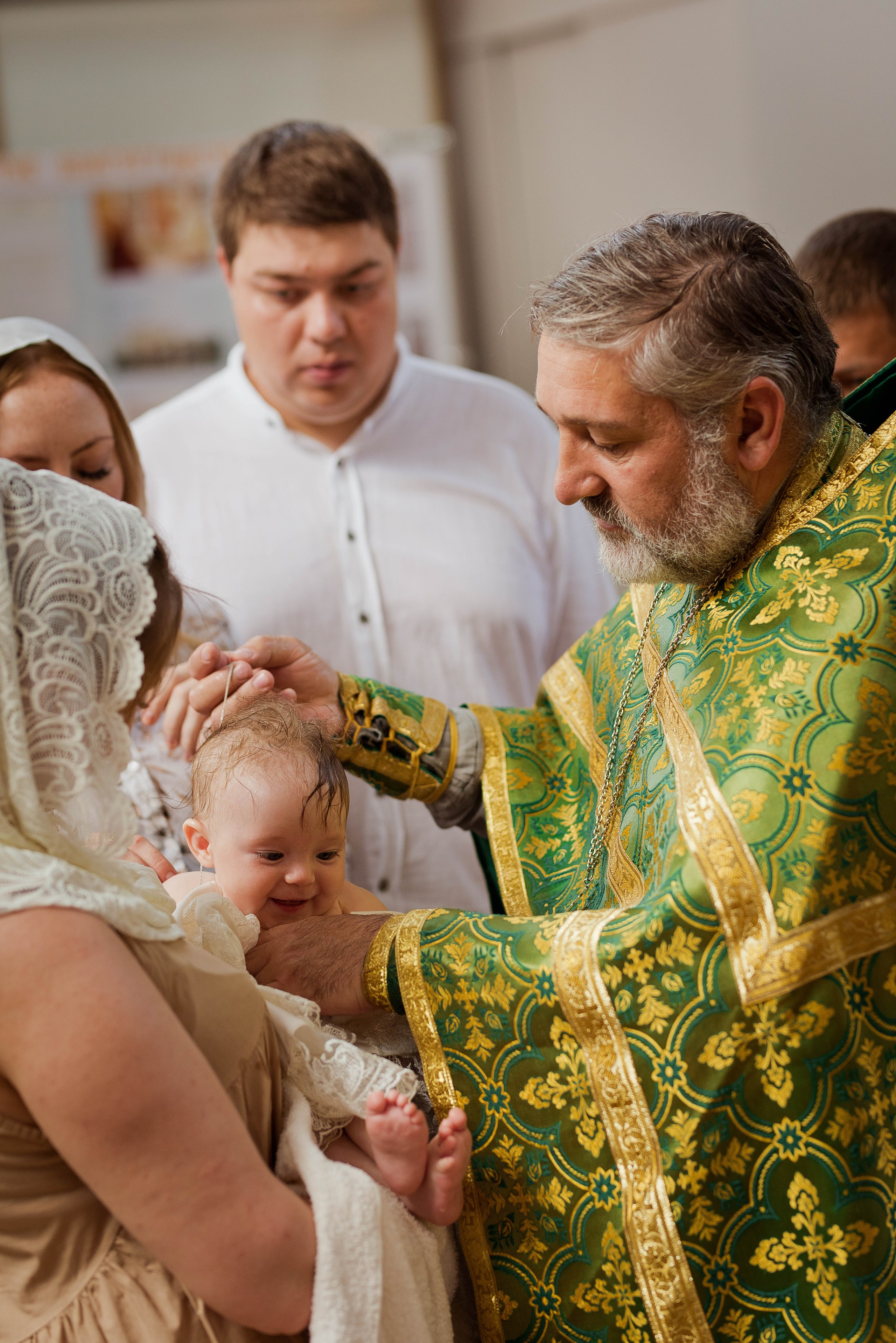 Крещение Варвары. Свадебный и семейный фотограф Яна Стражева. Волгоград, Москва