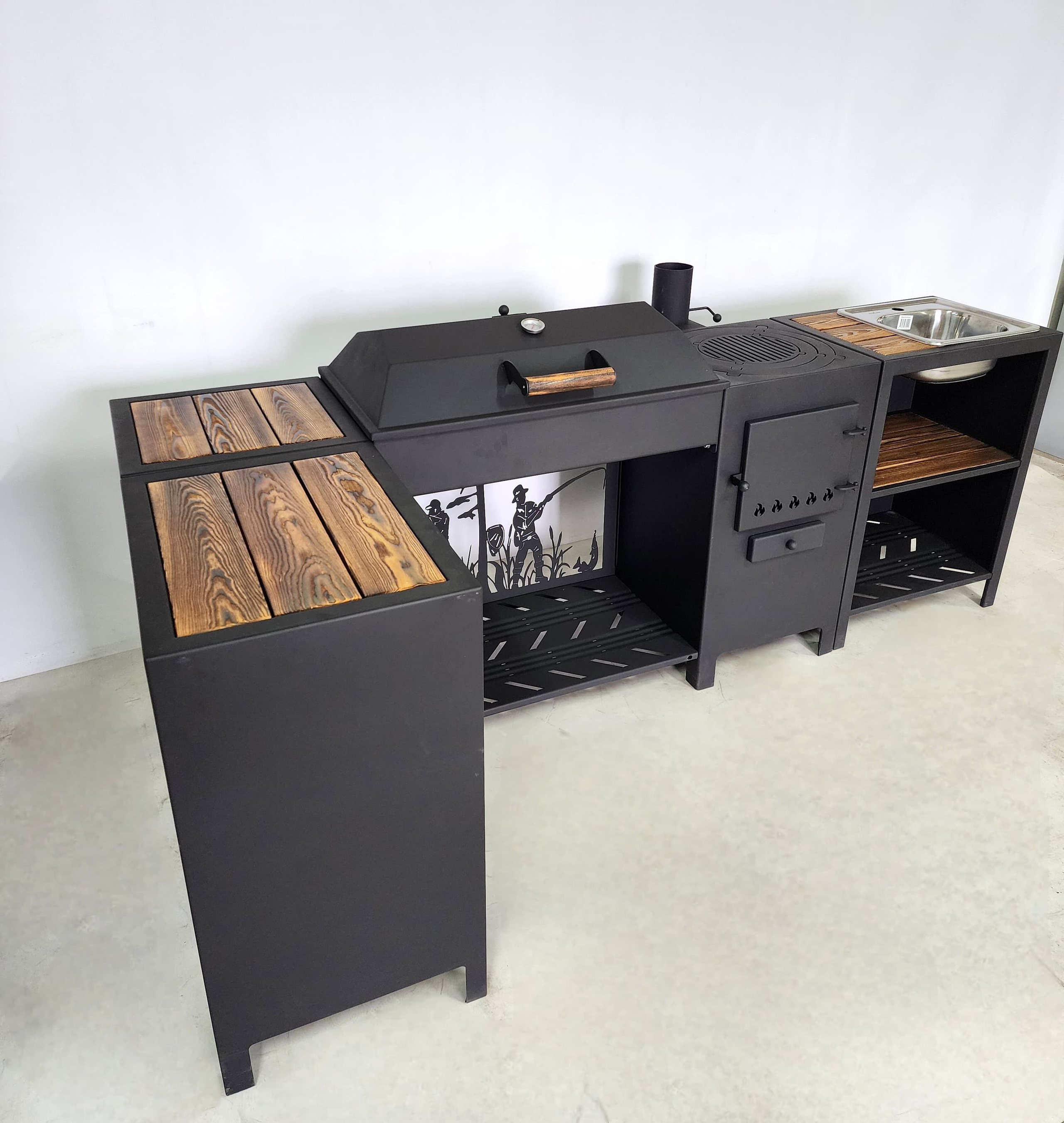 Джета. Купить / заказать мангал для дома в Краснодаре от производителя «Мангал Мастер»