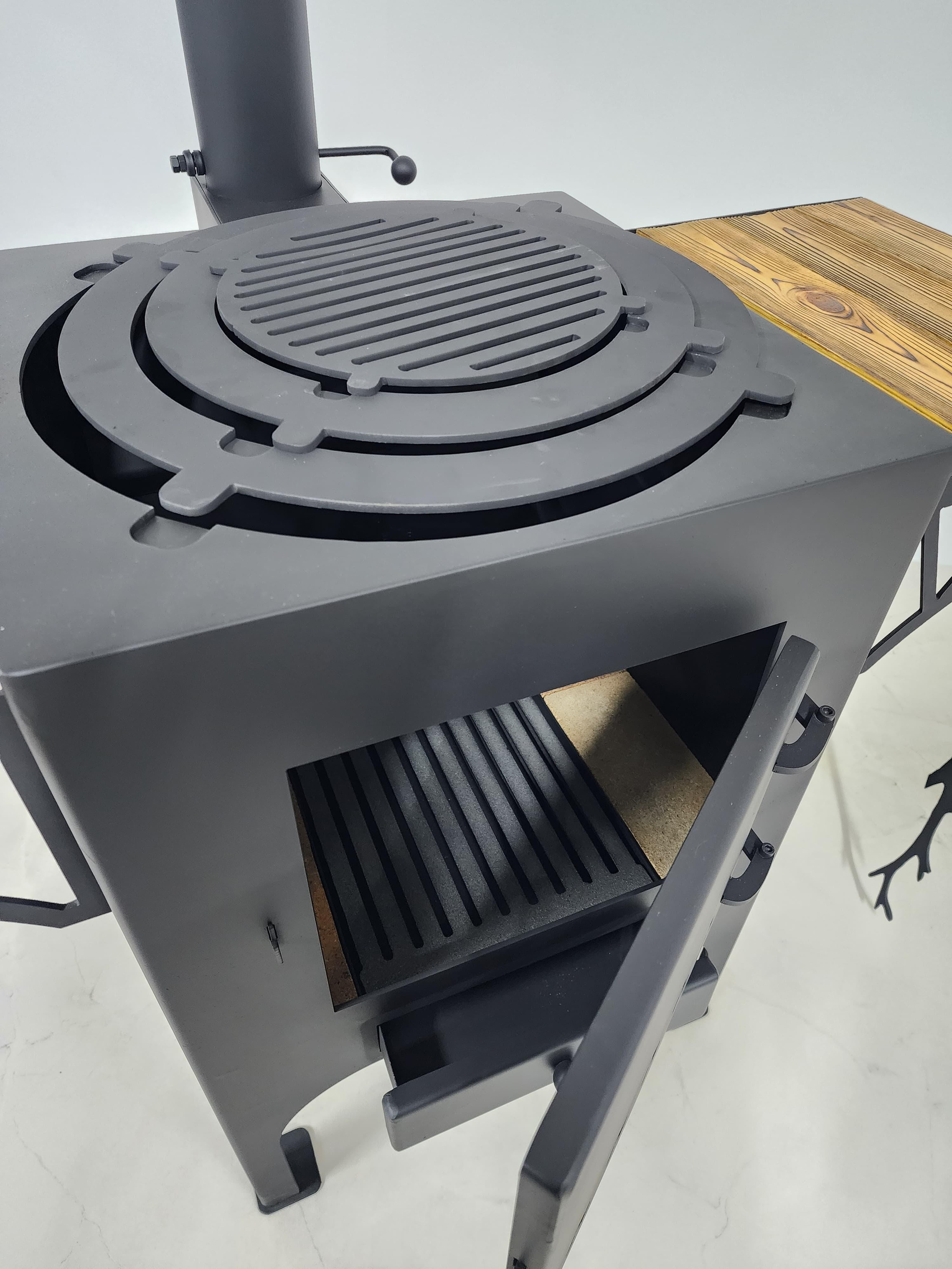 Печь под казан. Купить / заказать мангал для дома в Краснодаре от производителя «Мангал Мастер»