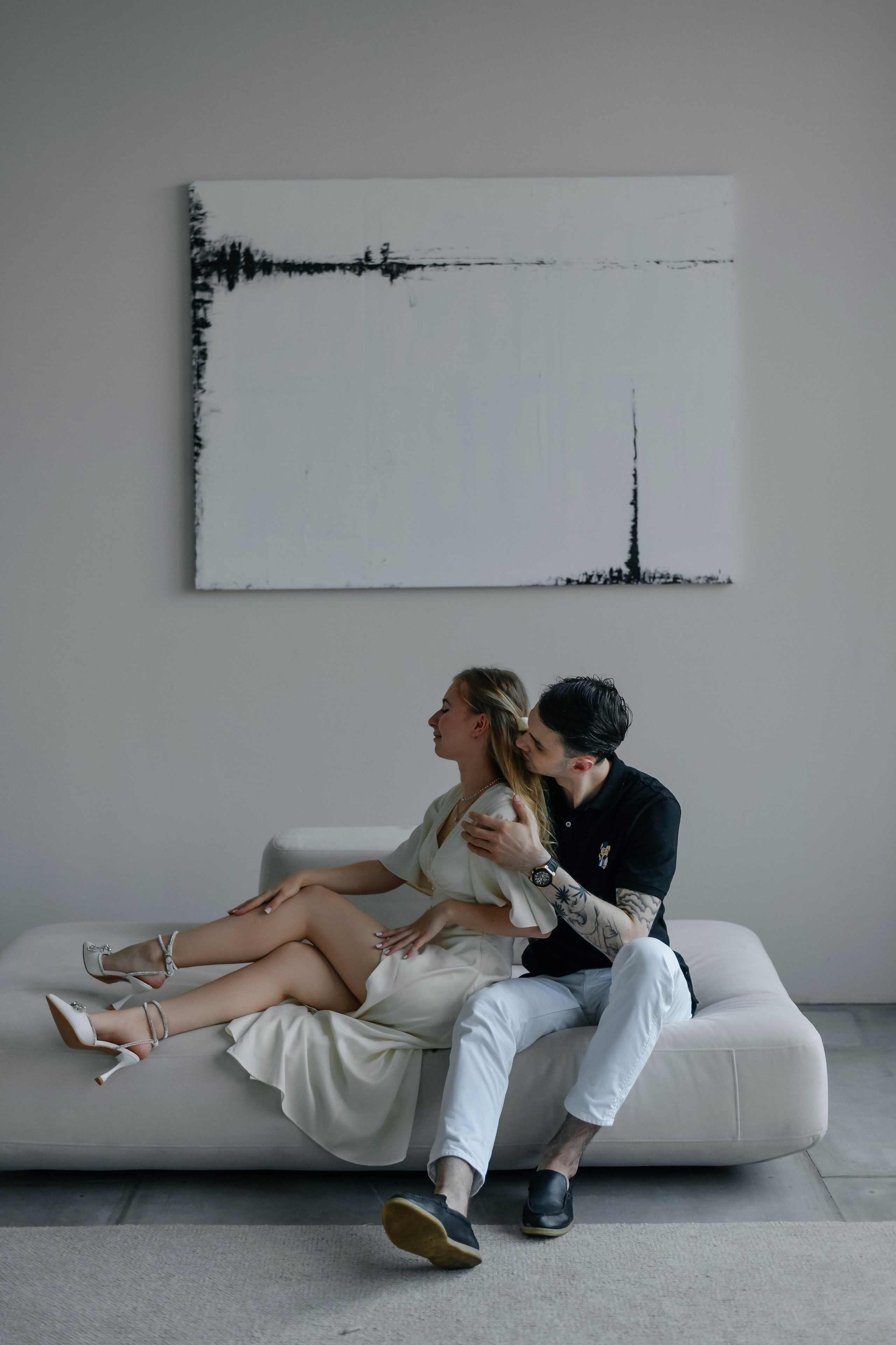 Love story студийная. Фотограф Подольск