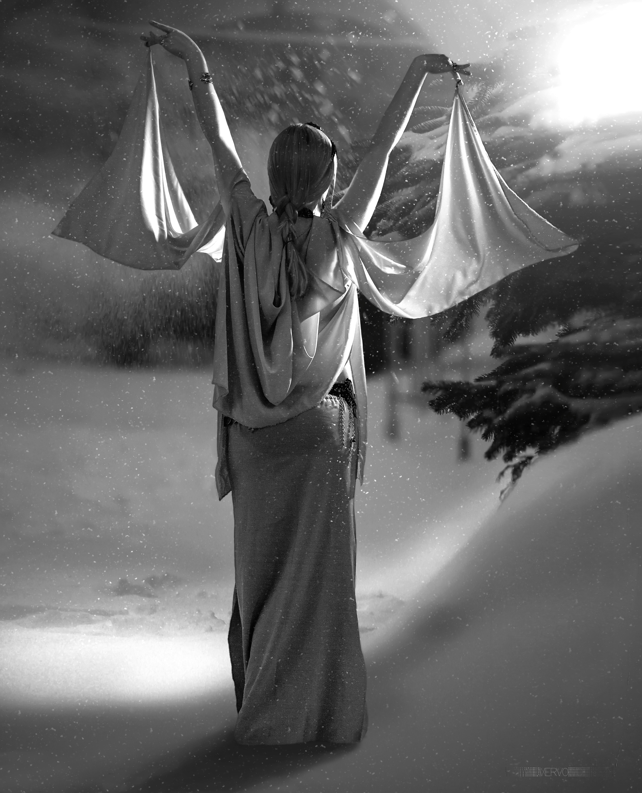 Черно-белая фотосъемка. B&W съемка в Москве. ЧБ фотограф Олег Голишник. Арт-фотограф Олег Голишников. Творческая мастерская