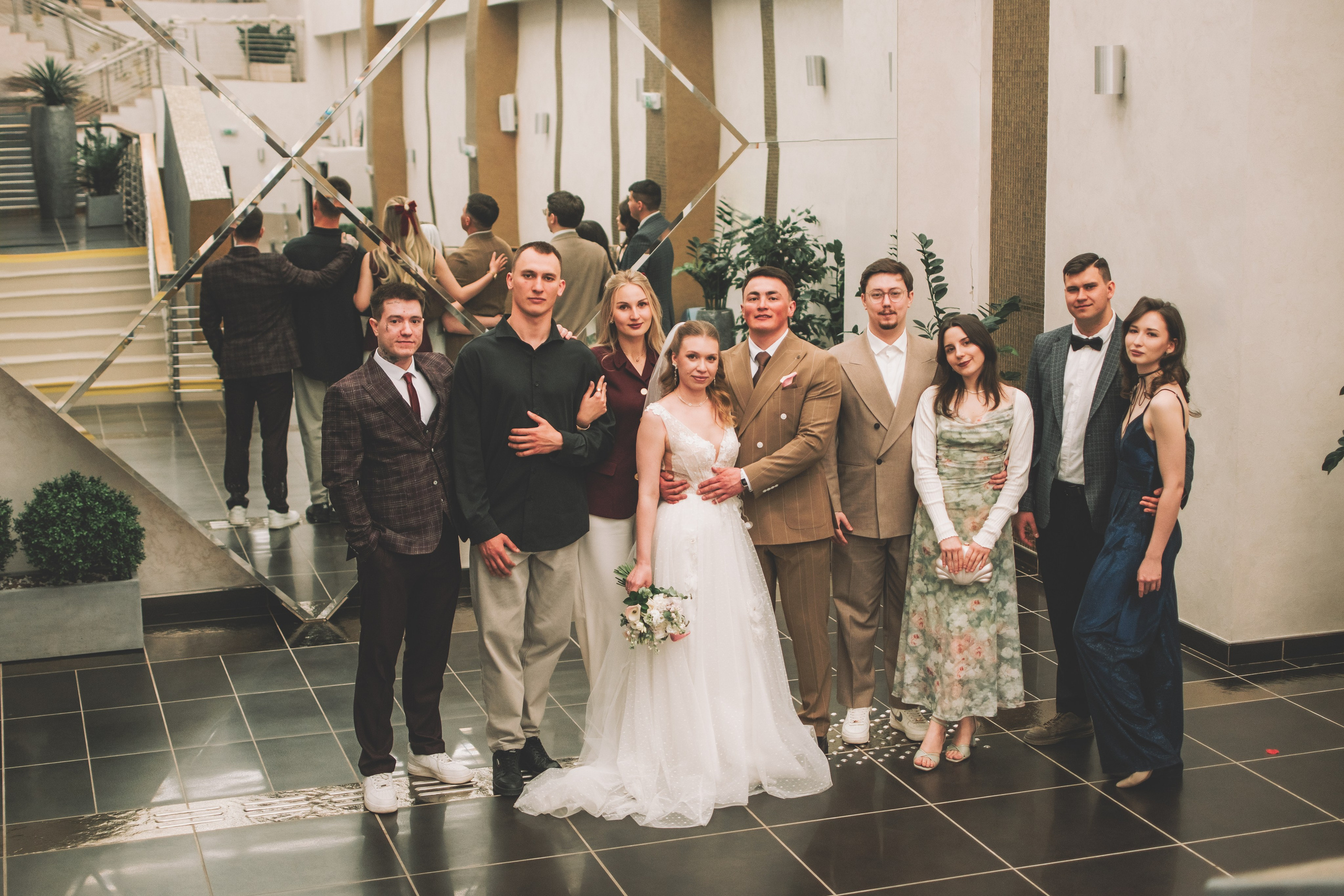 Альберт и Анастасия (Студийная фотосессия, роспись в ДК Нефтяник + фотосессия с гостями). Семейный и свадебный фотограф Губкинский и Ставрополь