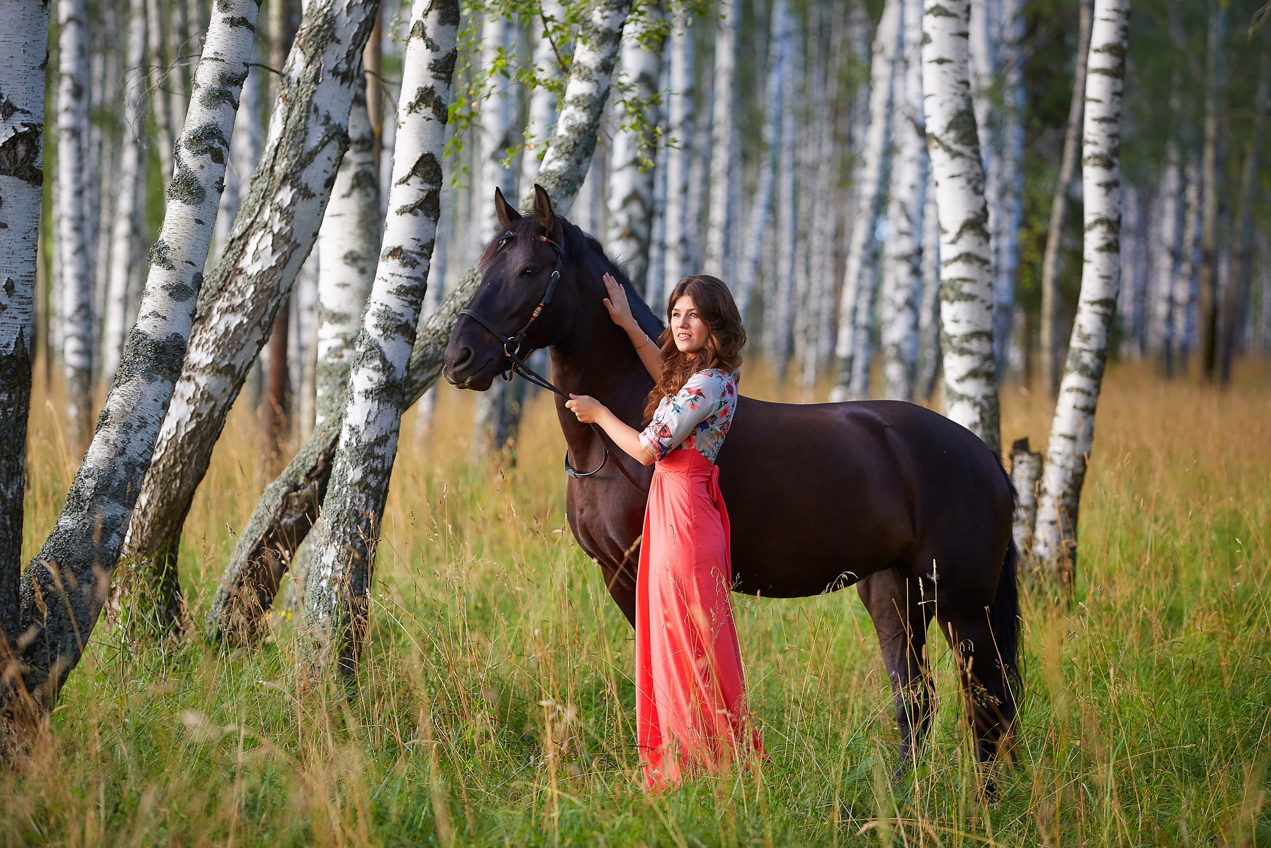 Фотосессия с лошадьми для Ирины. Фотограф Михаил Семенов