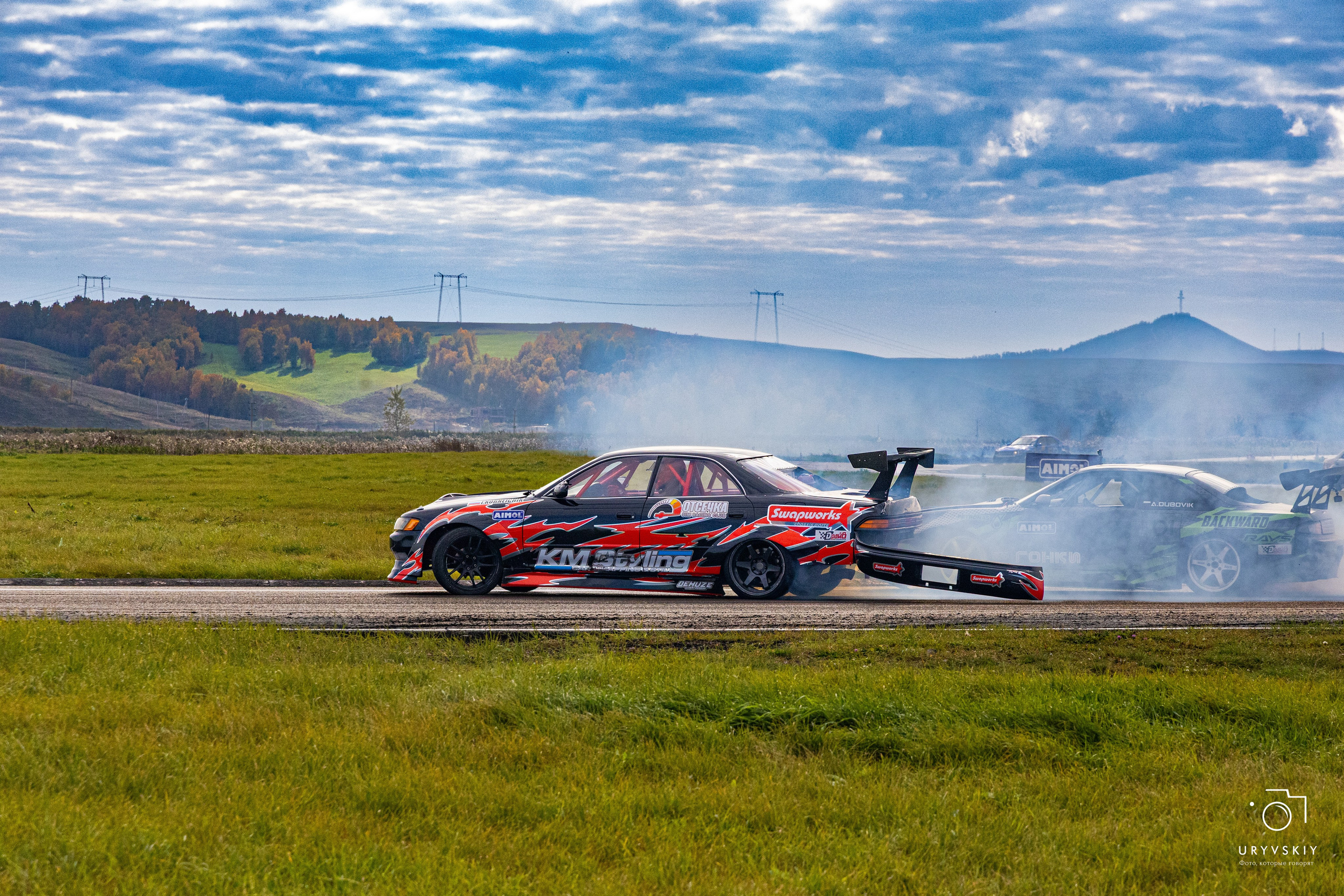 Красное кольцо. Дрифт баттл. Игорь Урывский. Фотограф Красноярск