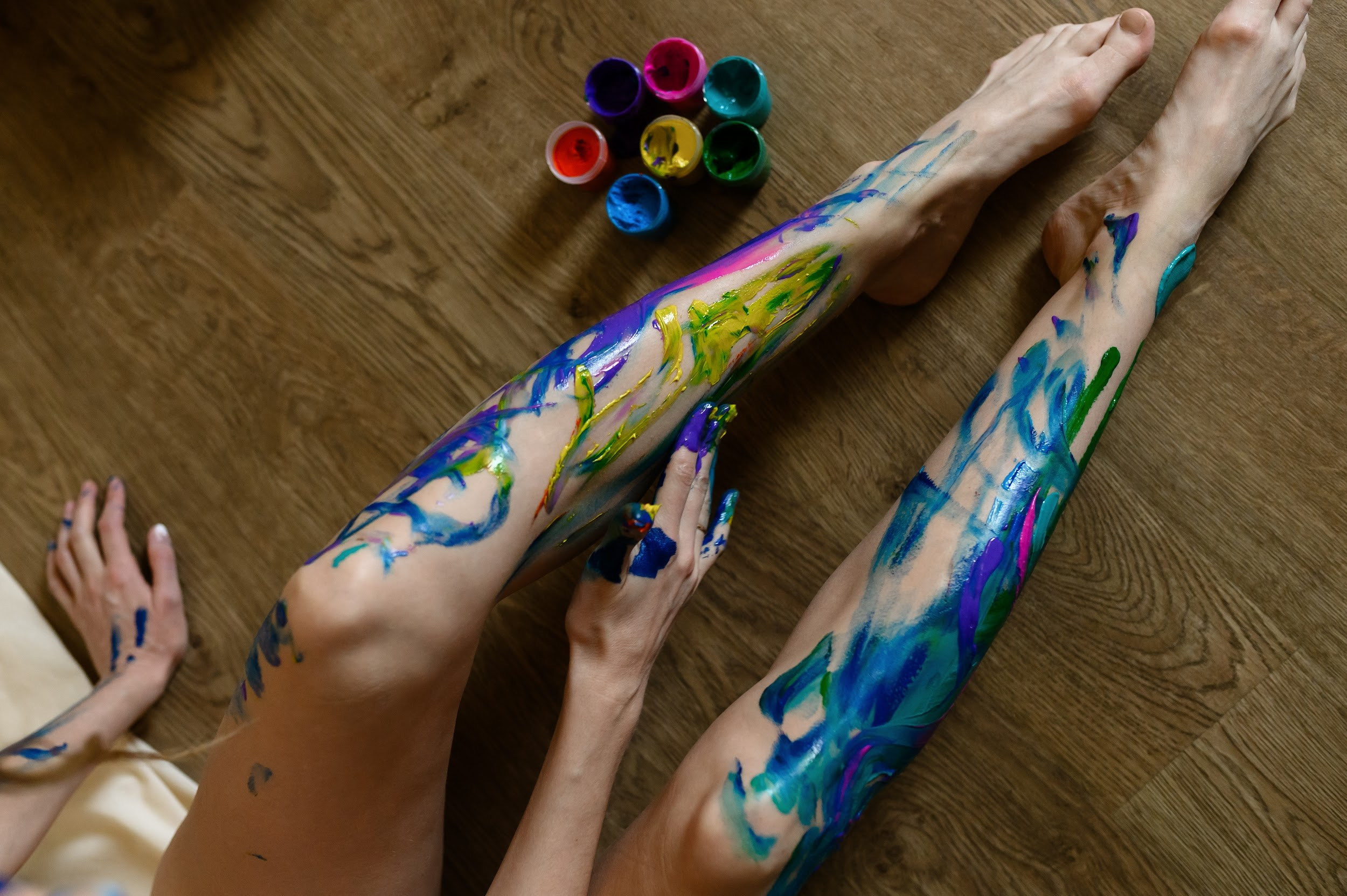 Арина. Краски. Фотограф Марина Росси