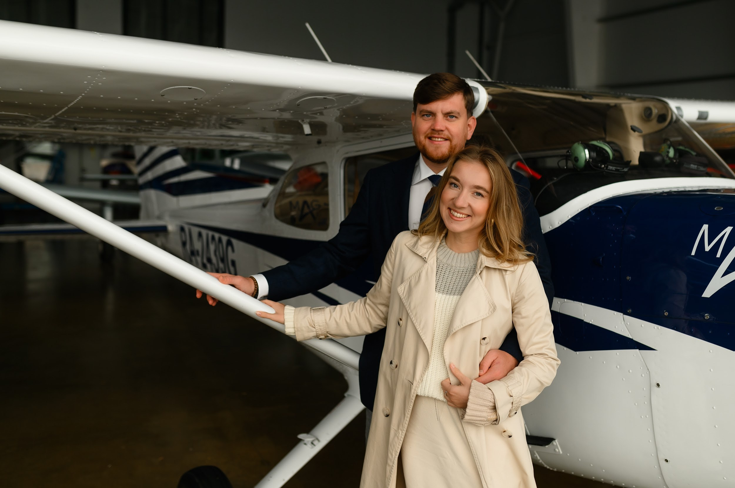 Love-story. Самолёт. Фотограф Марина Росси