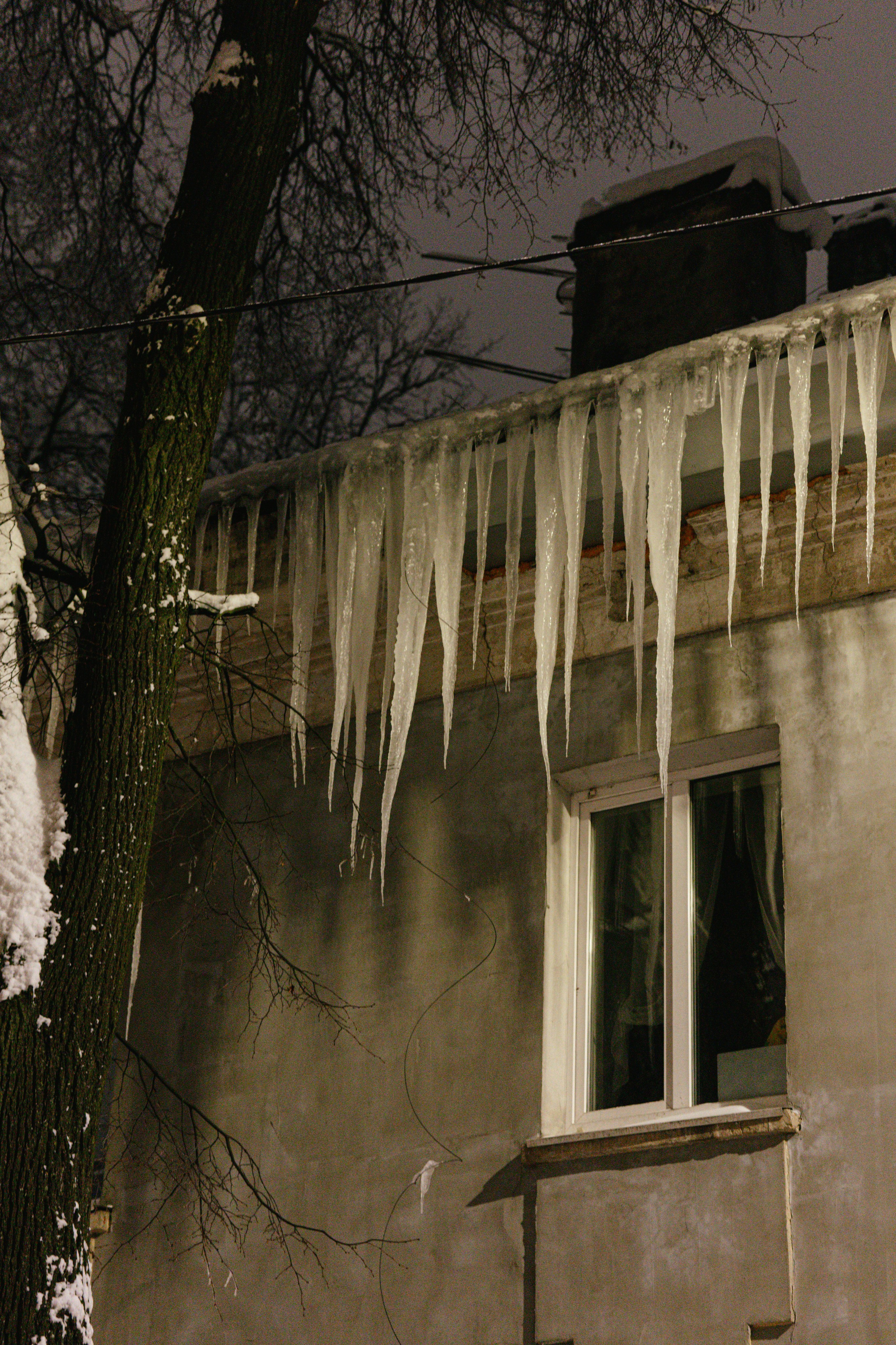 Город зимой. Фотограф Эльмира Лин